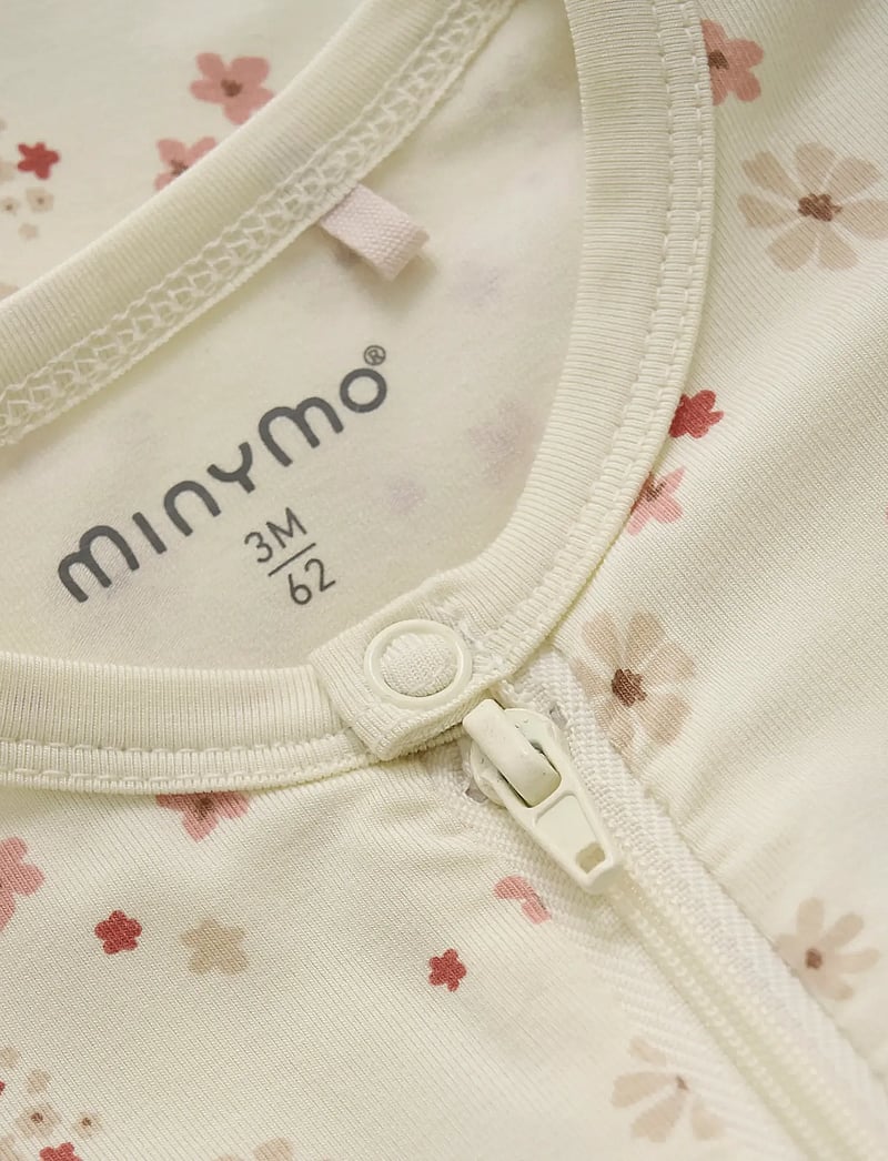 Minymo - Nightsuit LS - sleeping overalls - dusty ceder - 2