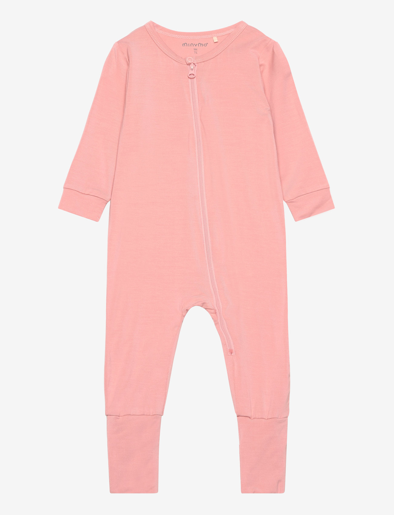 Minymo - Nightsuit LS - schlafoveralls - misty rose - 0