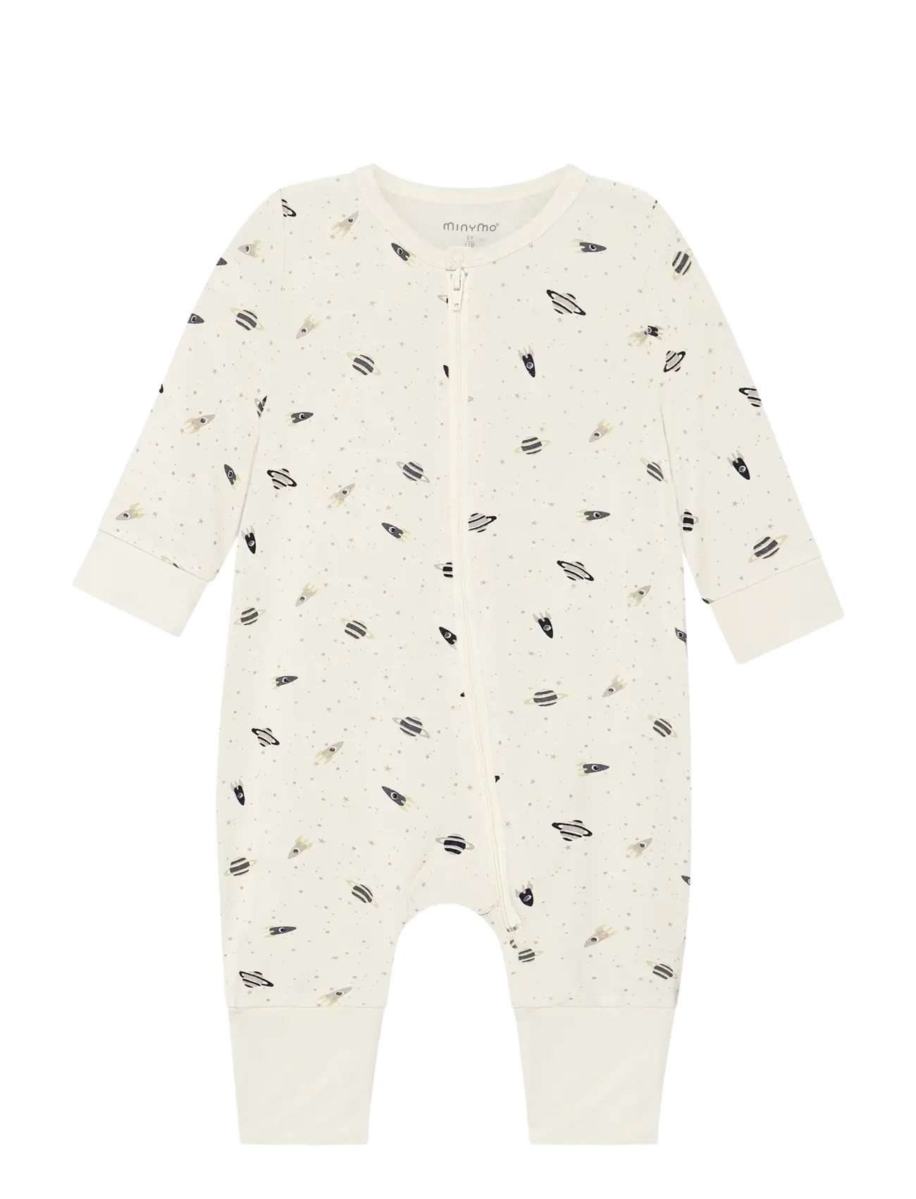 Minymo Nightsuit LS - Sovplagg - NIAGARA MIST / cream