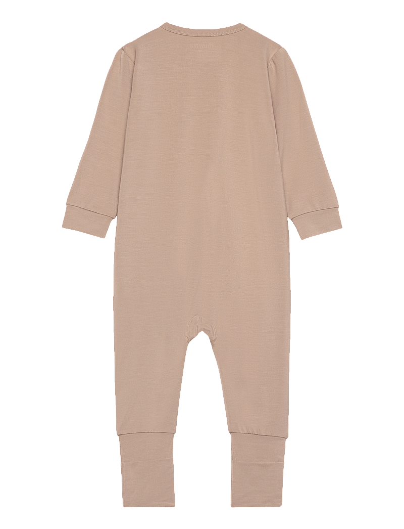 Minymo - Nightsuit LS - unihaalarit - simply taupe - 1