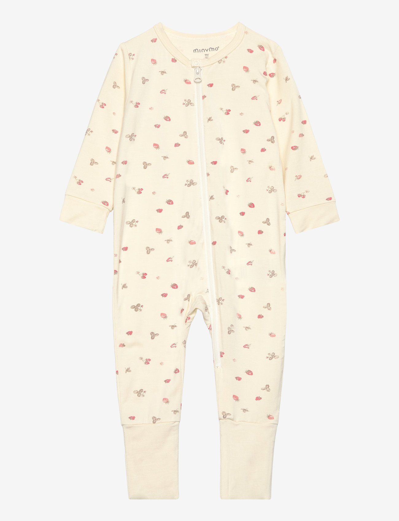 Minymo - Nightsuit LS - unihaalarit - strawberry ice - 0