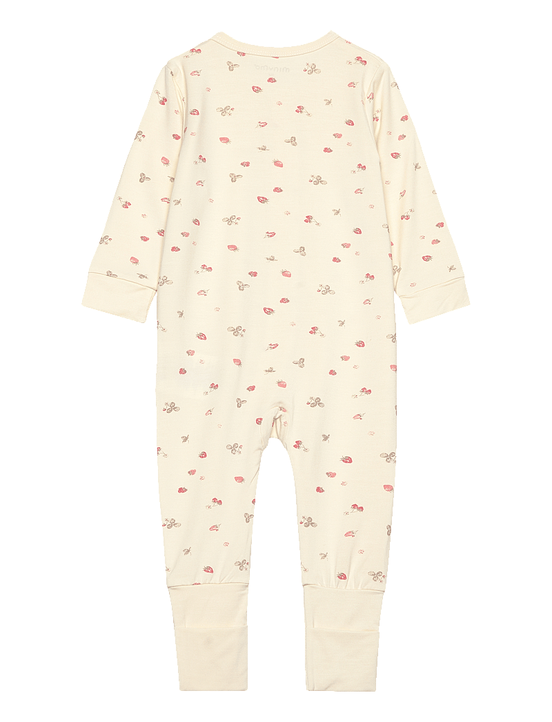 Minymo - Nightsuit LS - unihaalarit - strawberry ice - 1
