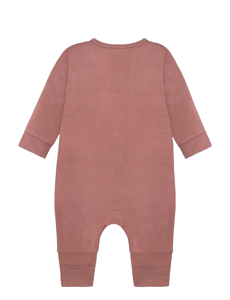 Minymo - Nightsuit LS - schlafoveralls - withered rose - 1