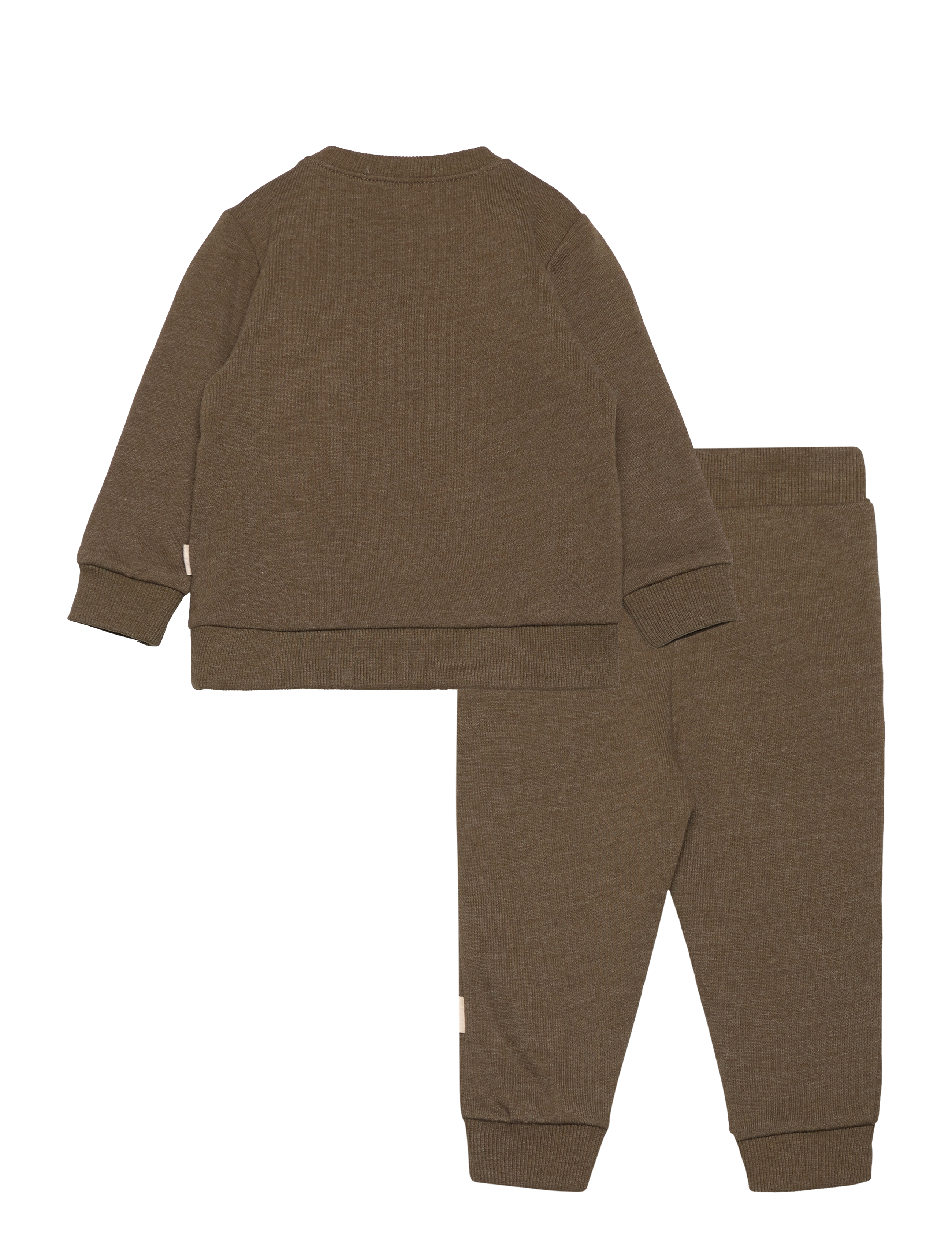 Minymo - Sweat Set (2-pcs) - sportanzüge - dark olive - 1