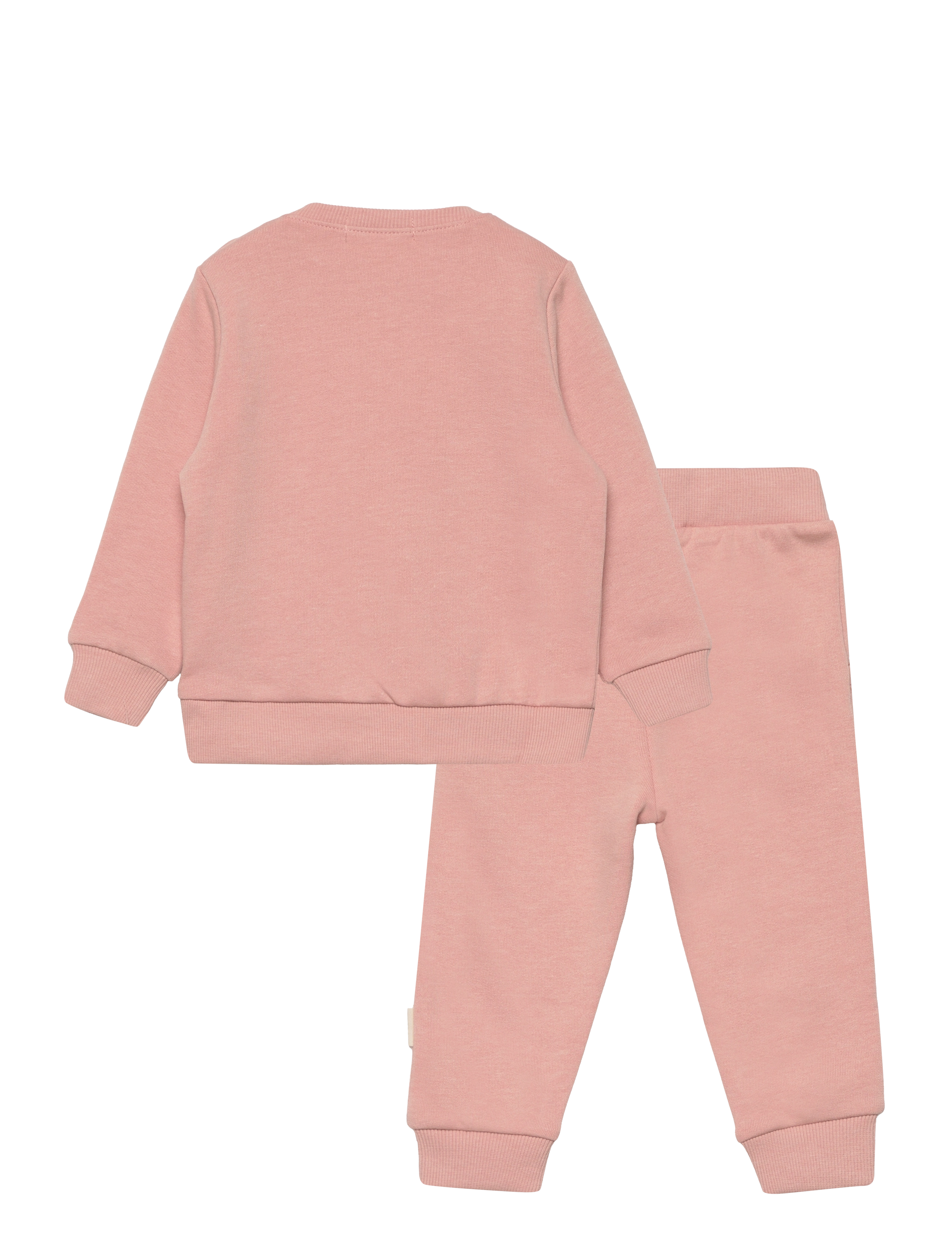 Minymo - Sweat Set (2-pcs) - tracksuits - misty rose - 1