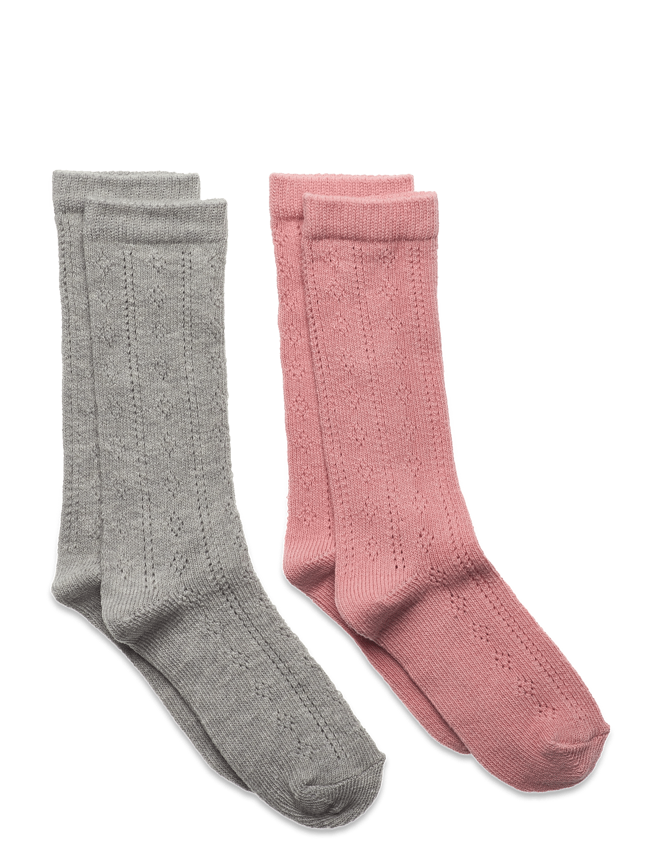 Minymo - Knee Socks Pointelle (2-Pack)