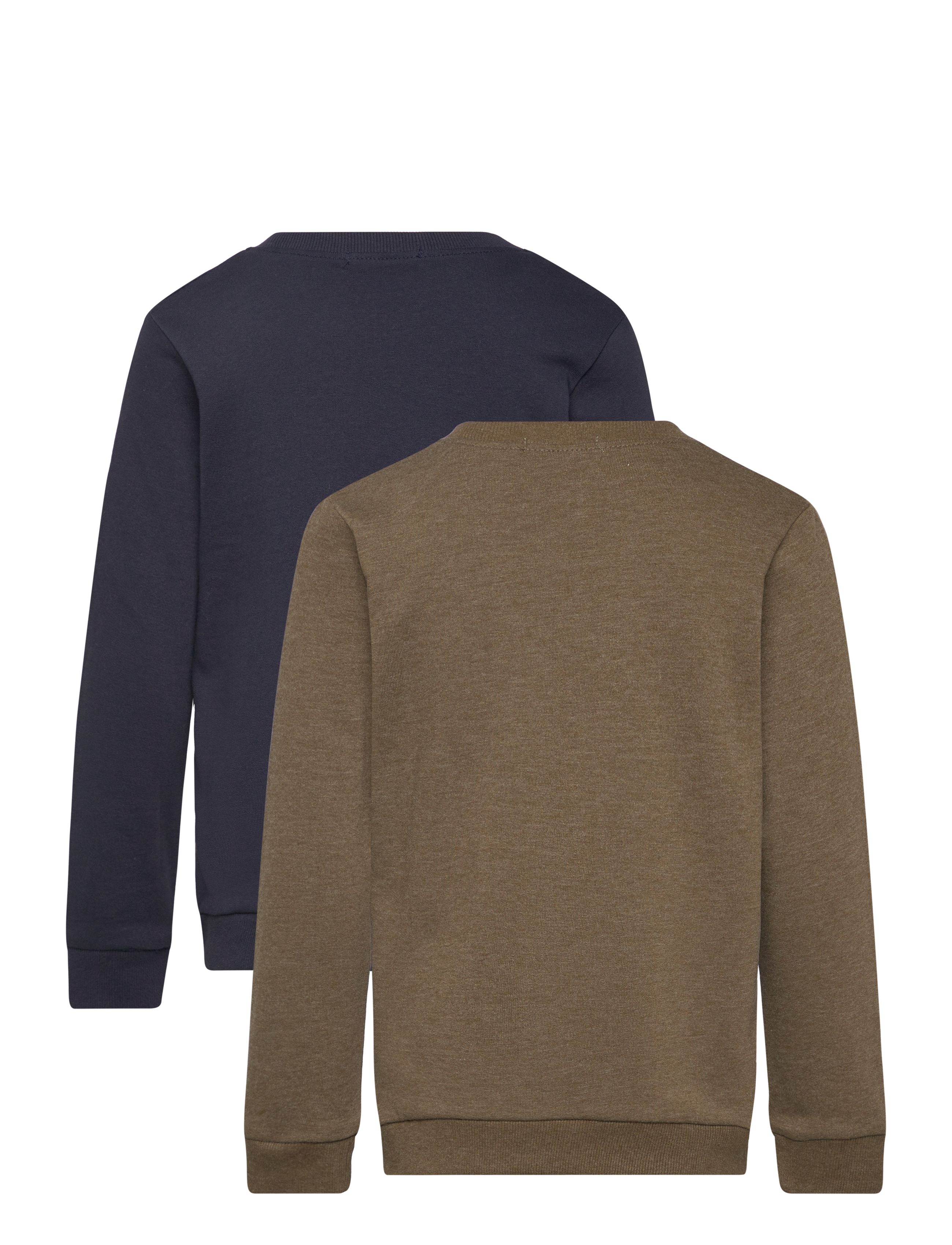 Minymo - Sweatshirt (2-pack) - sweat-shirt - dark olive - 2