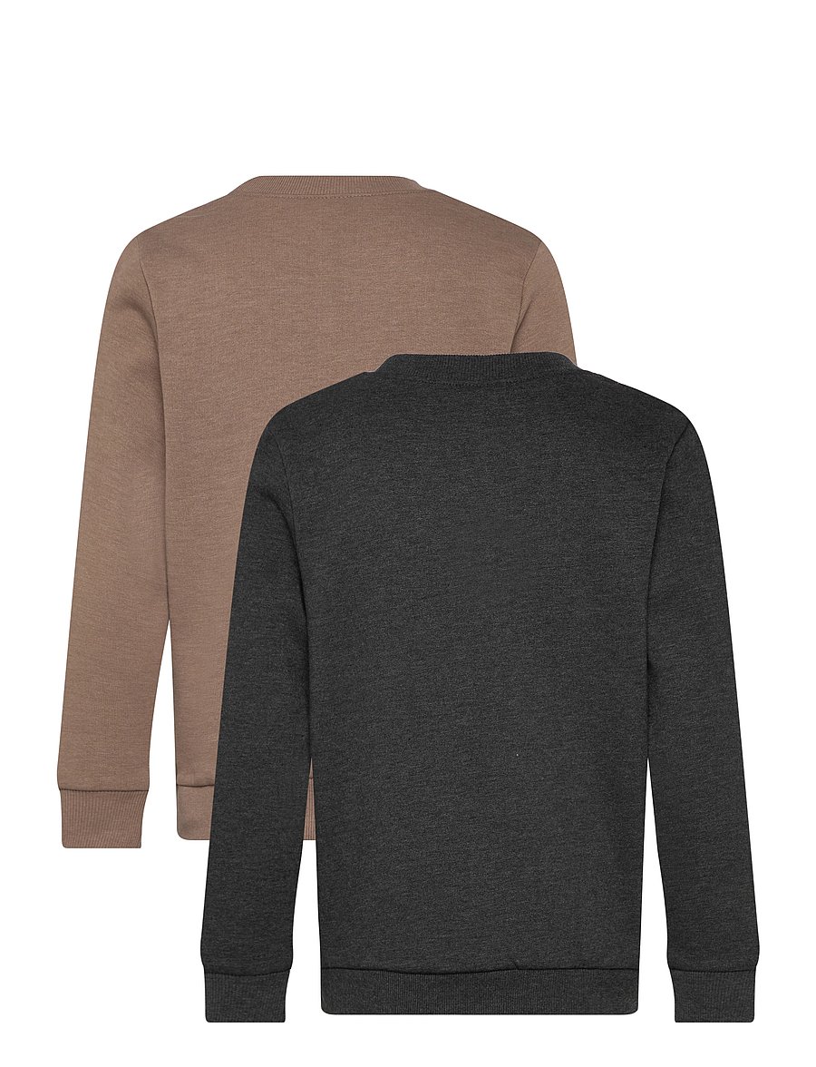 Minymo - Sweatshirt (2-pack) - sporta džemperi - fossil - 1