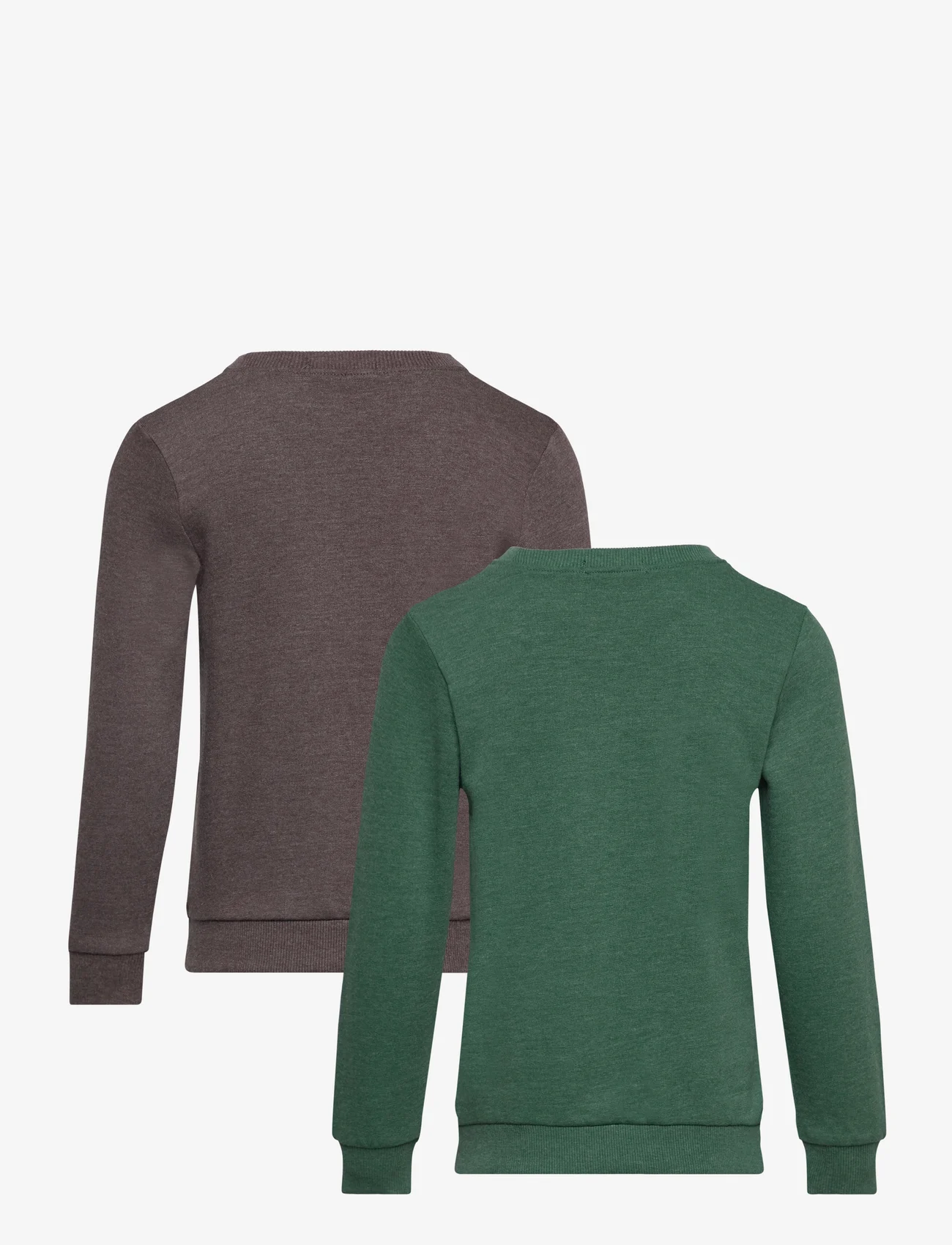 Minymo - Sweatshirt Boys (2-pack) - sportiska stila džemperi - hunter green - 1