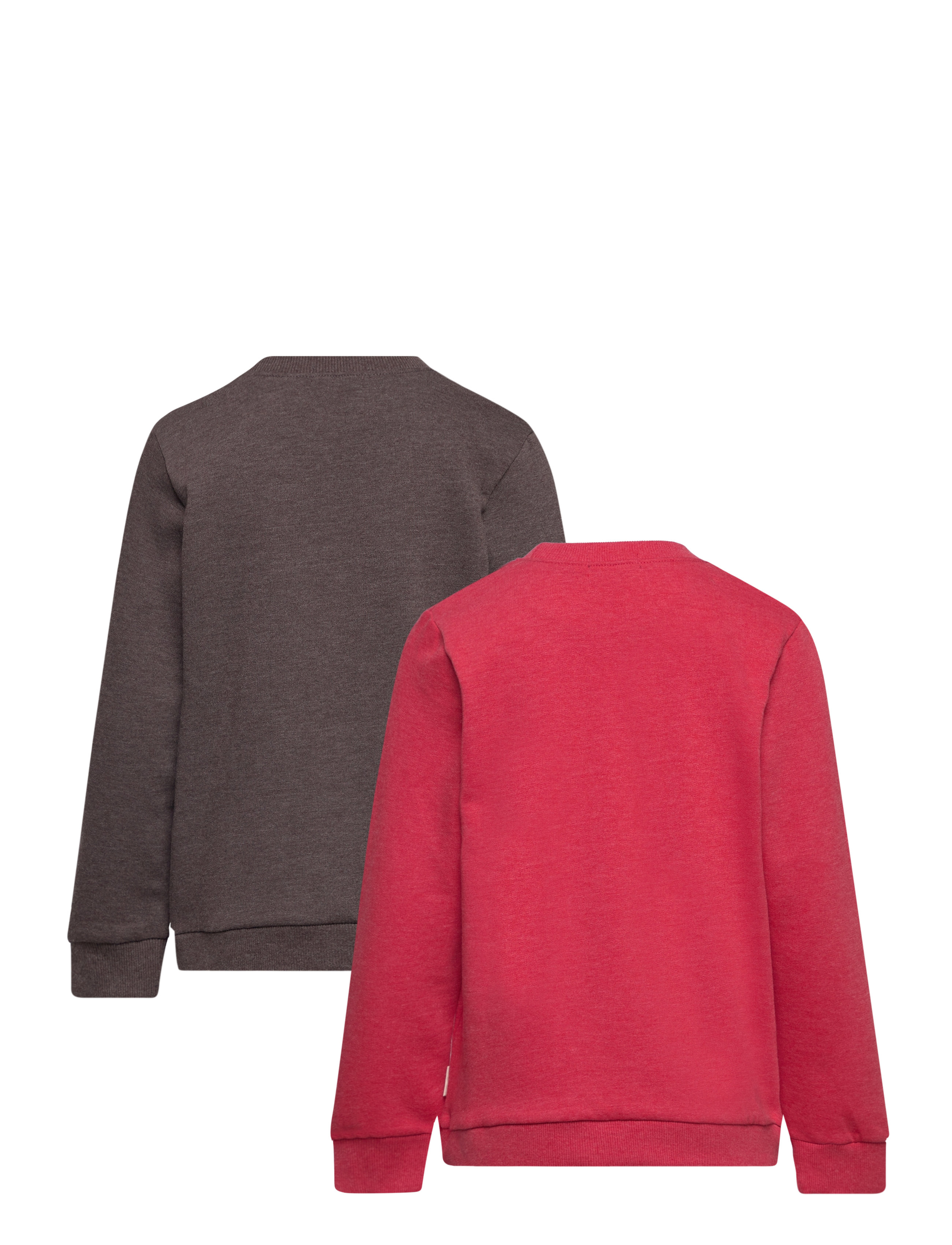 Minymo - Sweatshirt (2-pack) - sweatshirts - tomato puree - 1