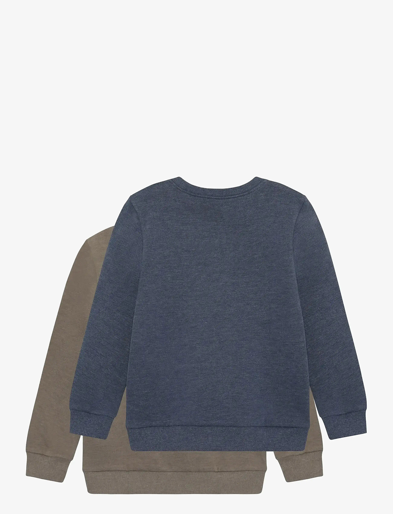 Minymo - Sweatshirt (2-pack) - sweatshirts - vetiver - 1