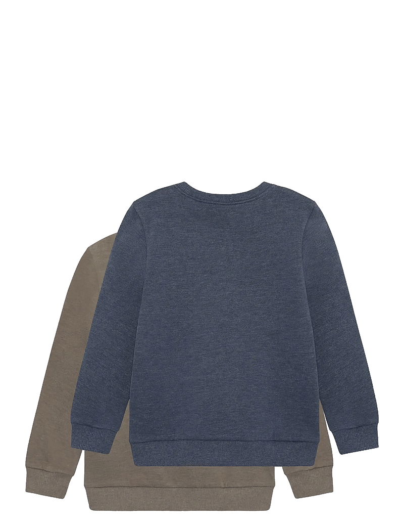Minymo - Sweatshirt (2-pack) - sweatshirts - vetiver - 1