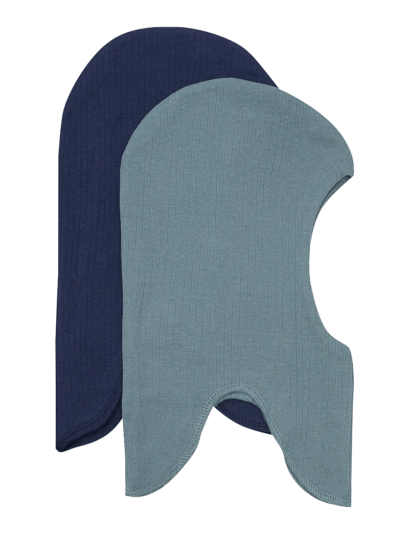 Minymo - Balaclava, double (2-pack) - vinter tilbehør - goblin blue - 0