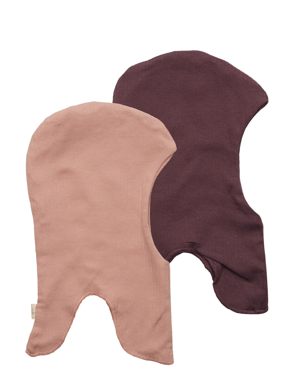 Minymo - Balaclava, double (2-pack) - vinteraccessoarer - misty rose - 0