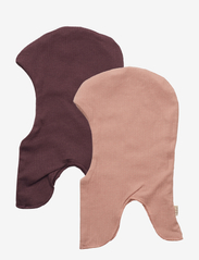 Minymo - Balaclava, double (2-pack) - lowest prices - misty rose - 1
