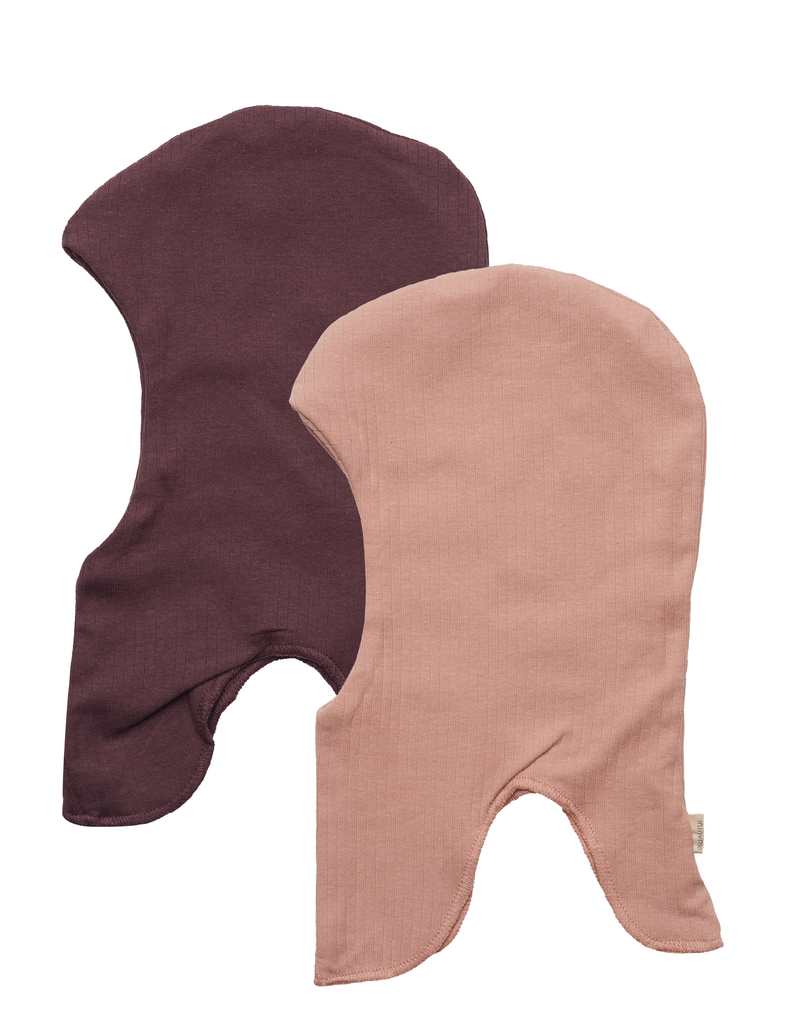 Minymo - Balaclava, double (2-pack) - aksessuaarid - misty rose - 1
