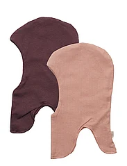 Minymo - Balaclava, double (2-pack) - lowest prices - misty rose - 3