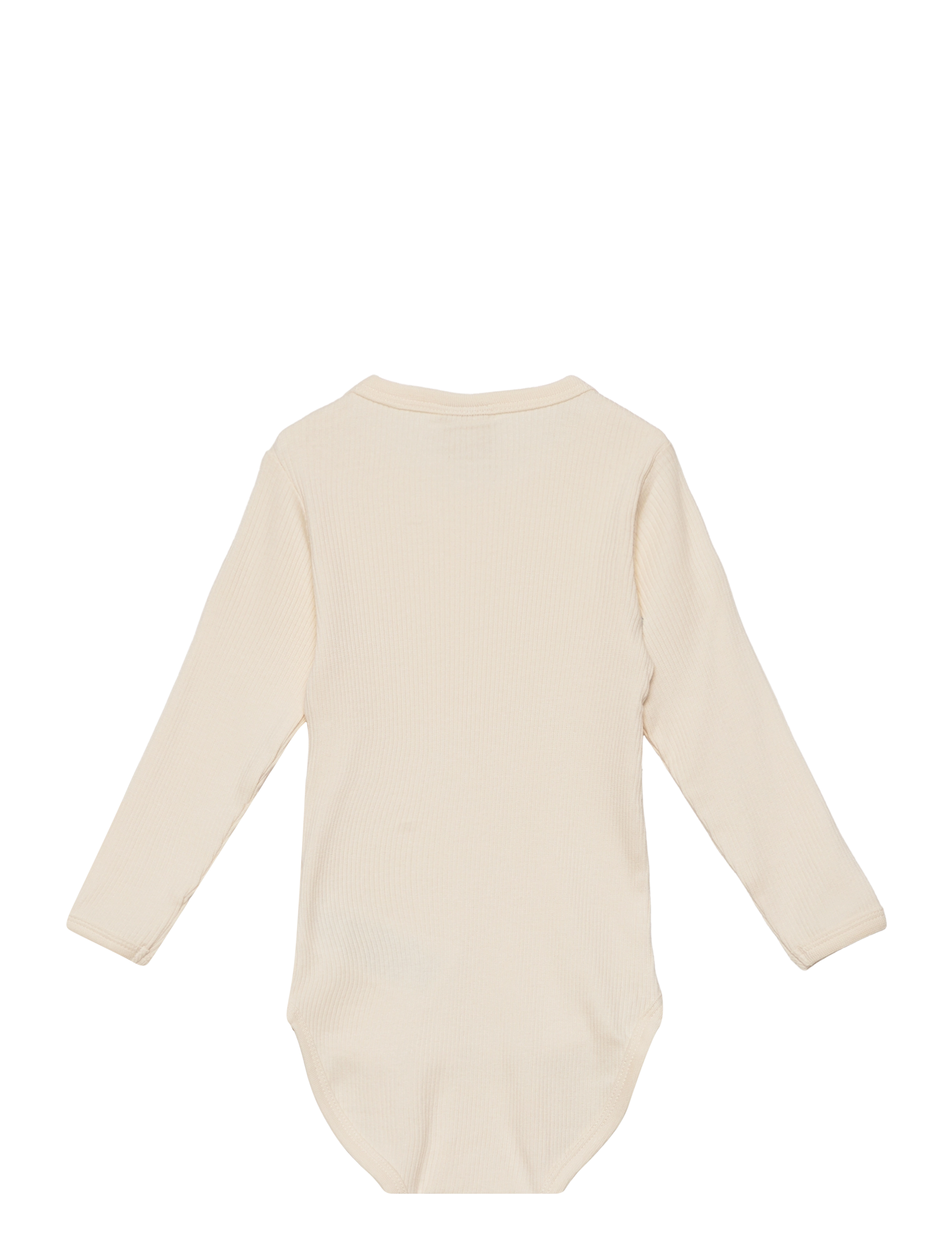 Minymo - Body LS Rib - body z długimi rękawami - seedpearl - 1