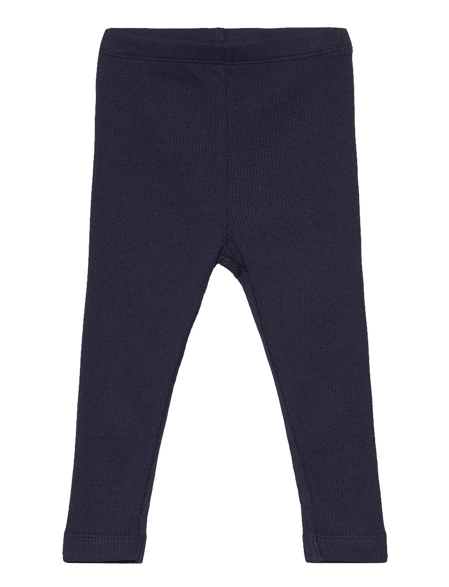 Minymo - Leggings Rib - leggings - dark navy - 0