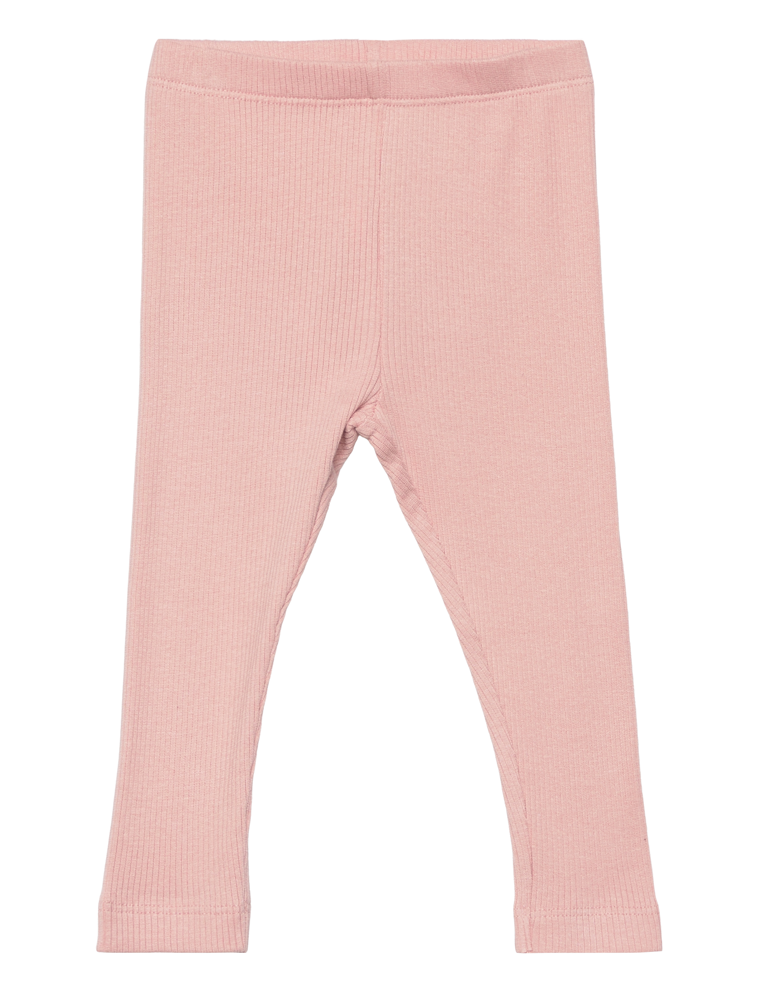 Minymo Leggings Rib, 62, Unterteile, Rosa - Leggings, Kinder