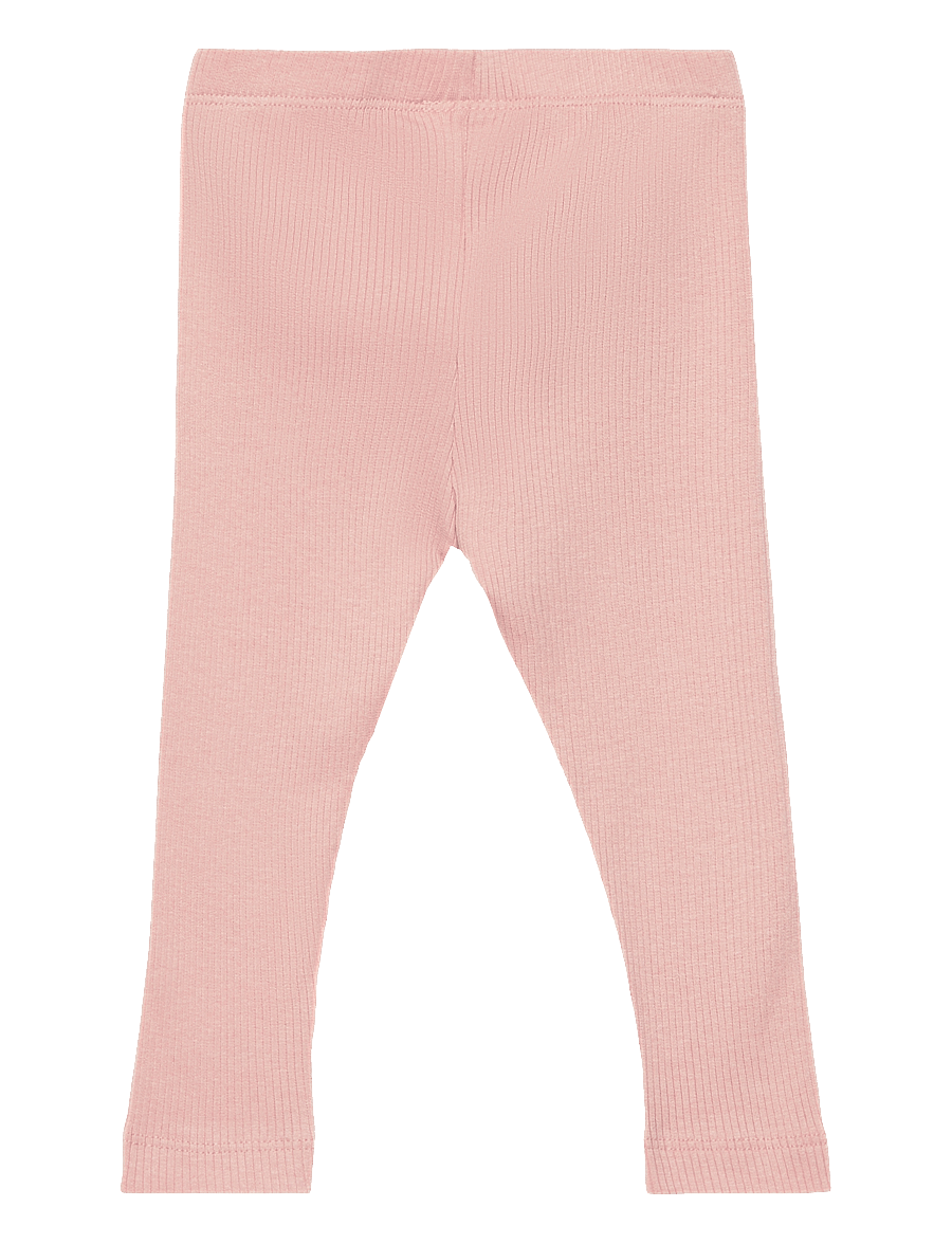 Minymo - Leggings Rib - leggings - misty rose - 1