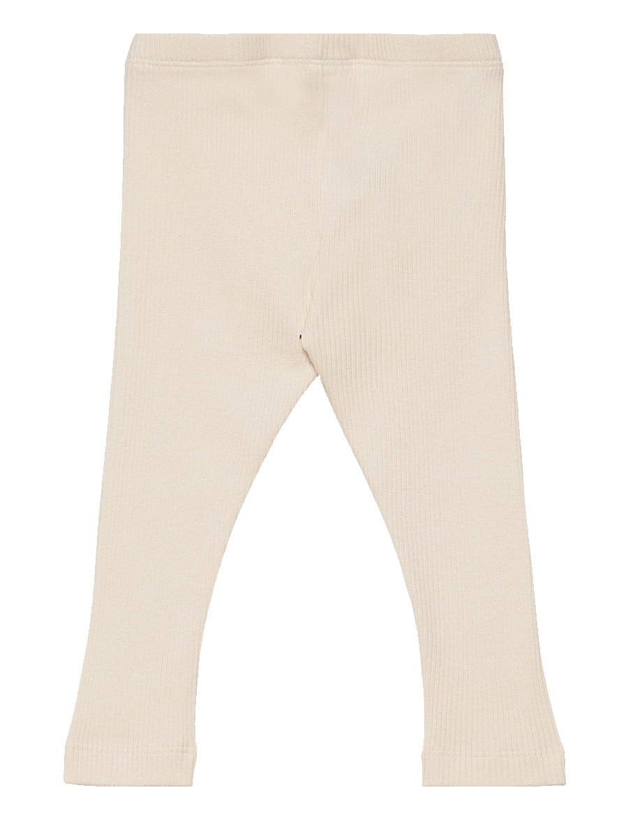Minymo - Leggings Rib - retuusid - seedpearl - 1