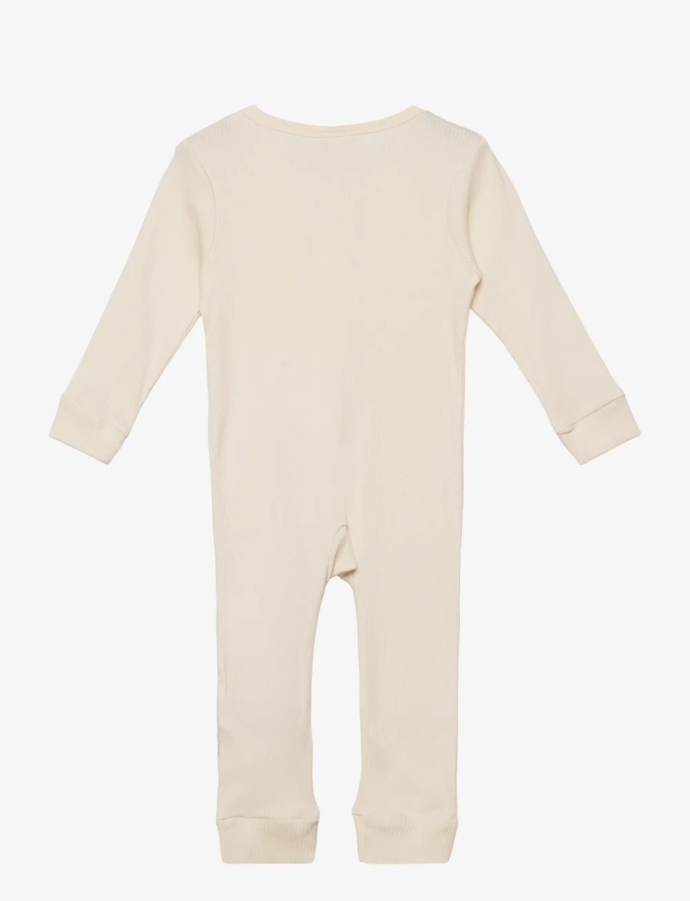 Minymo - Jumpsuit LS Rib - langärmelig - seedpearl - 1