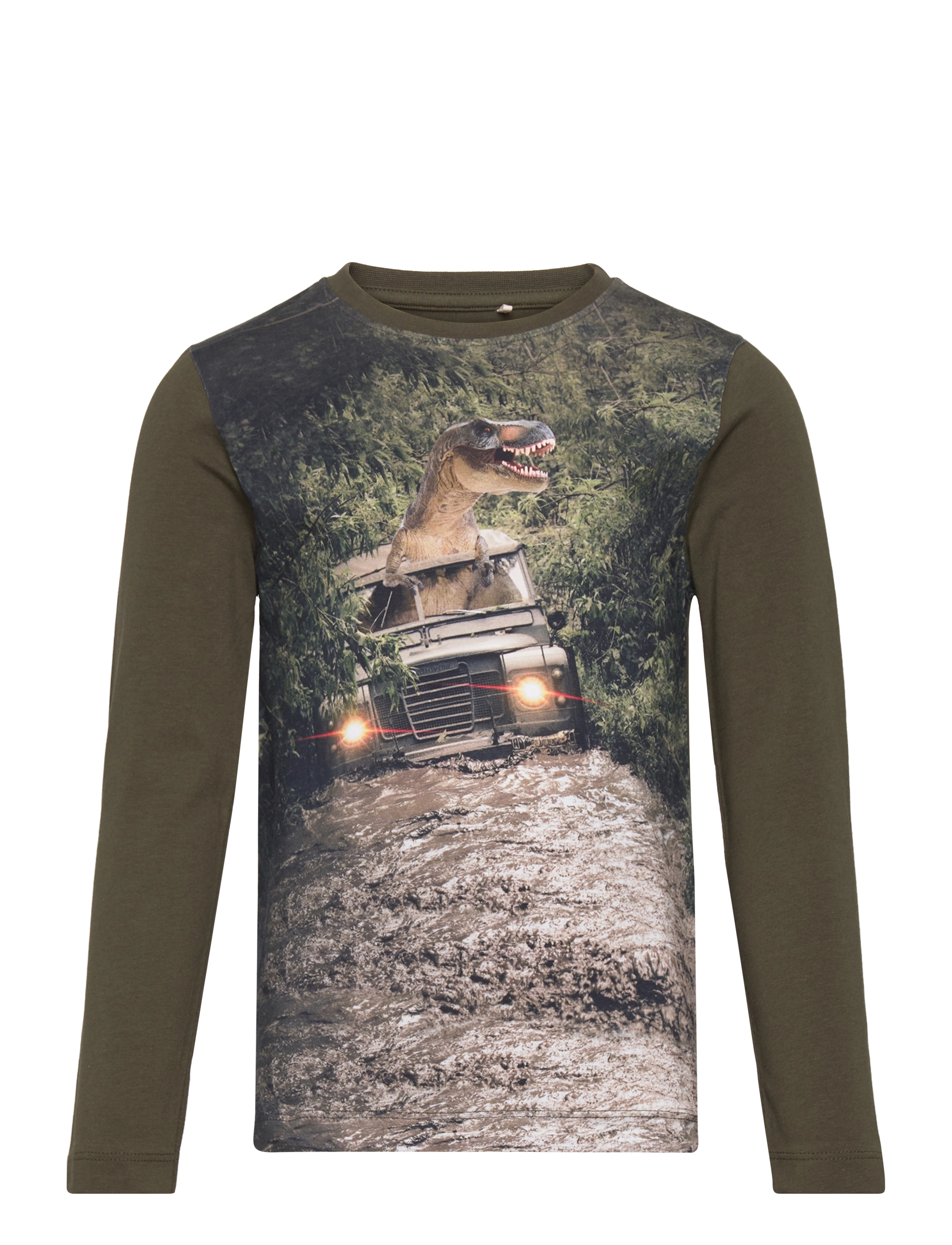 Minymo - T-shirt LS - forest night - 0