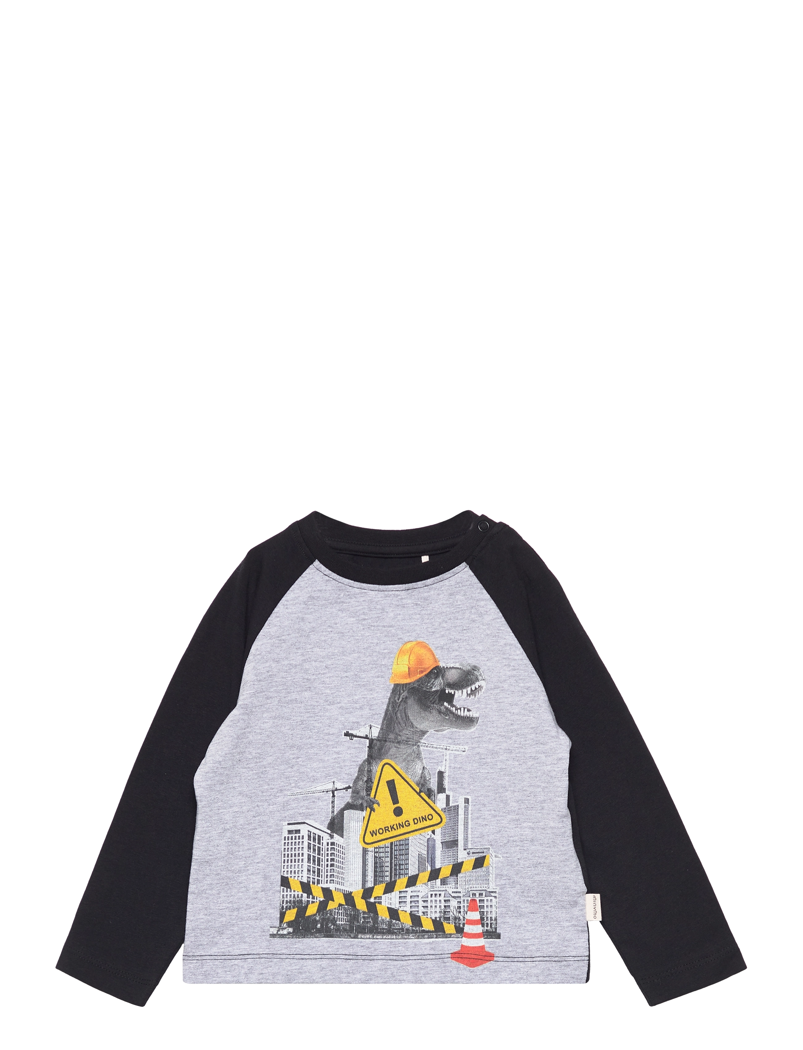 Minymo T-Shirt Ls, 110, Navy, T-Shirts > Langærmede T-shirts, Børn
