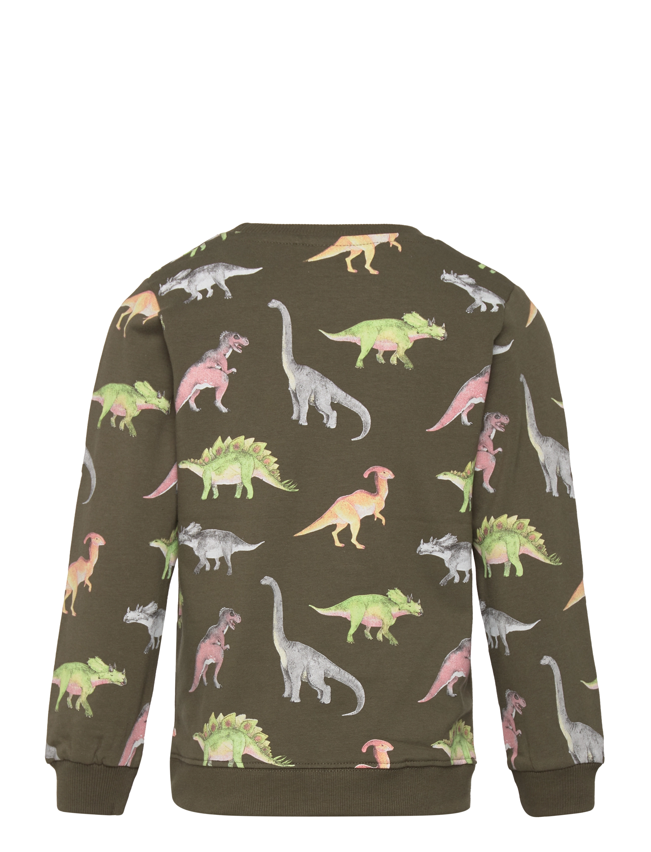 Minymo - Sweatshirt LS AOP - forest night - 1