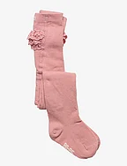 Stocking w. Lace - ROSE CLOUD