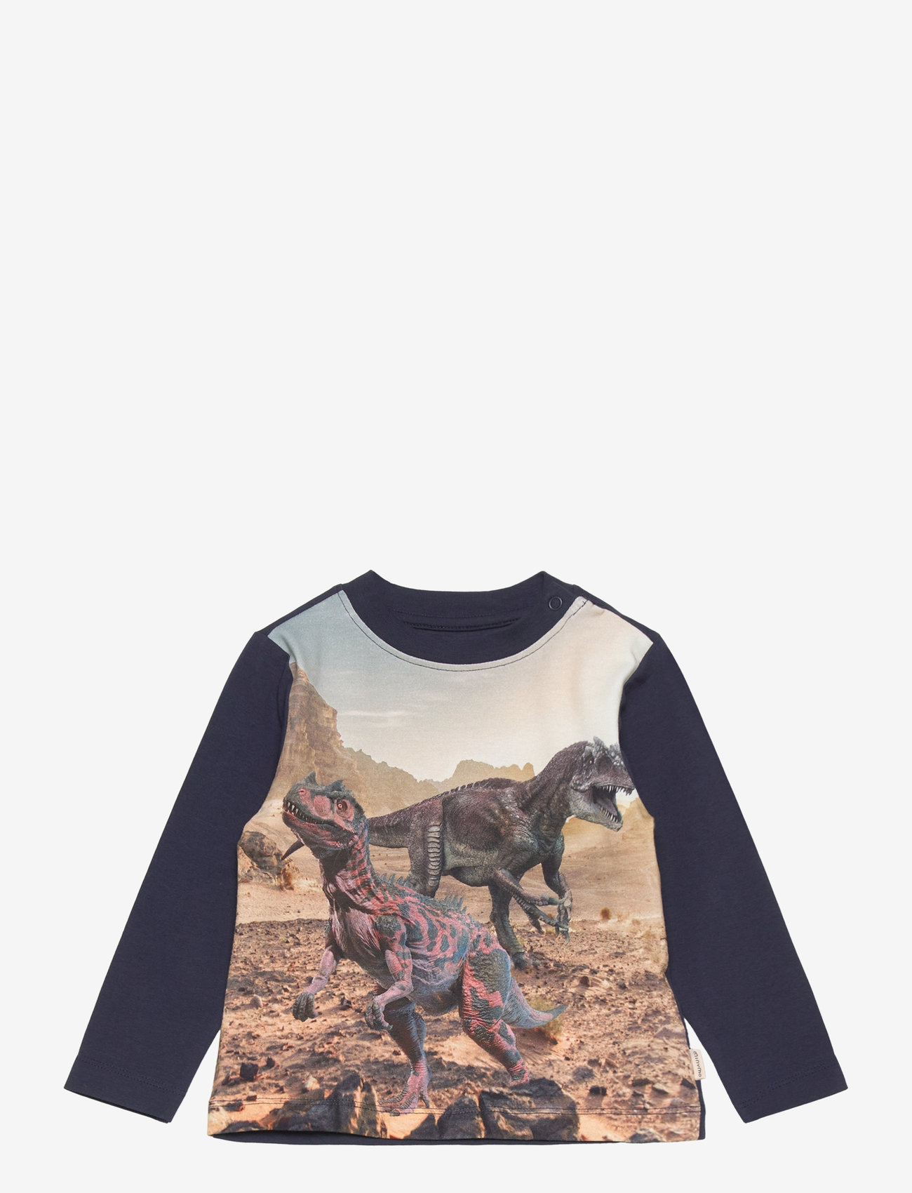 Minymo - T-shirt LS - black iris - 0