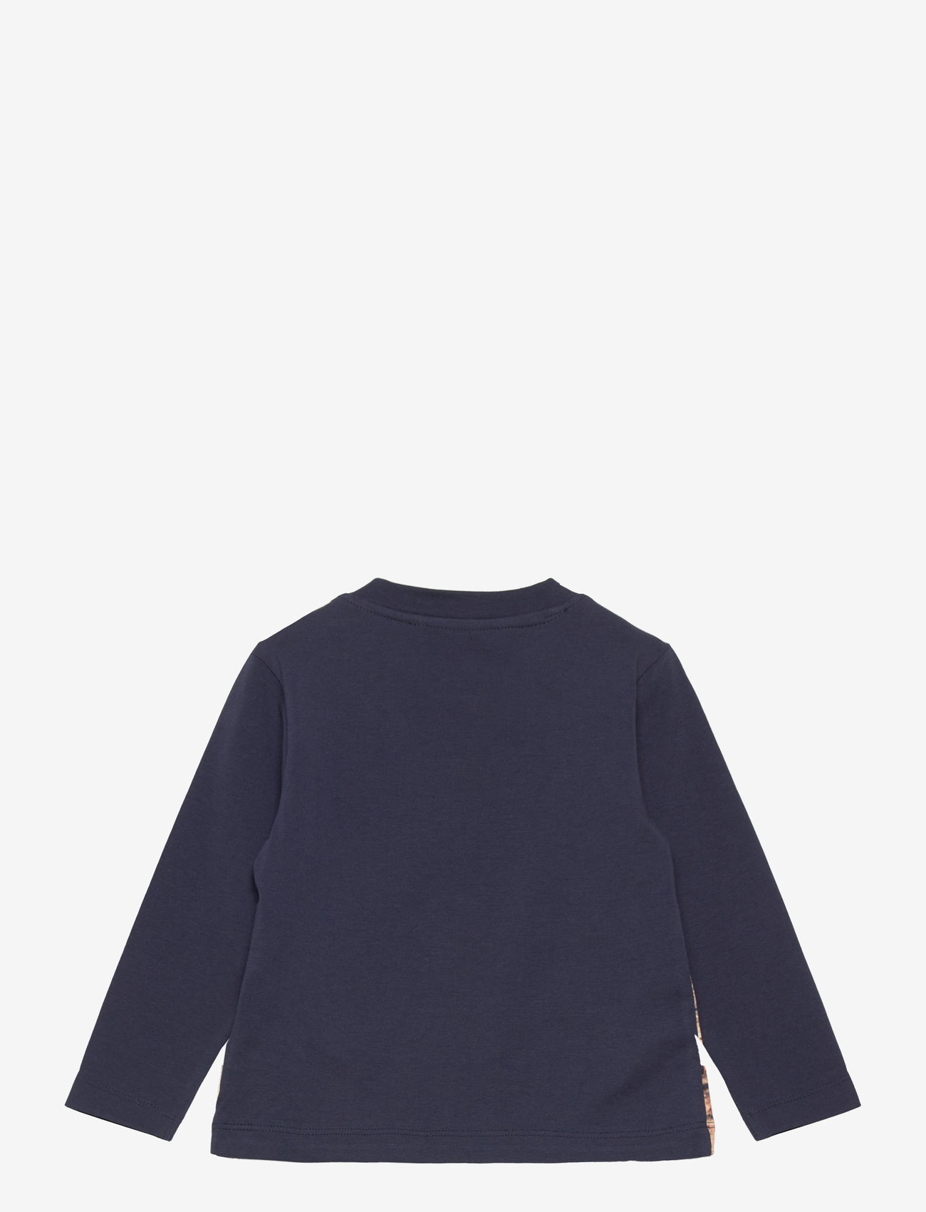 Minymo - T-shirt LS - black iris - 1