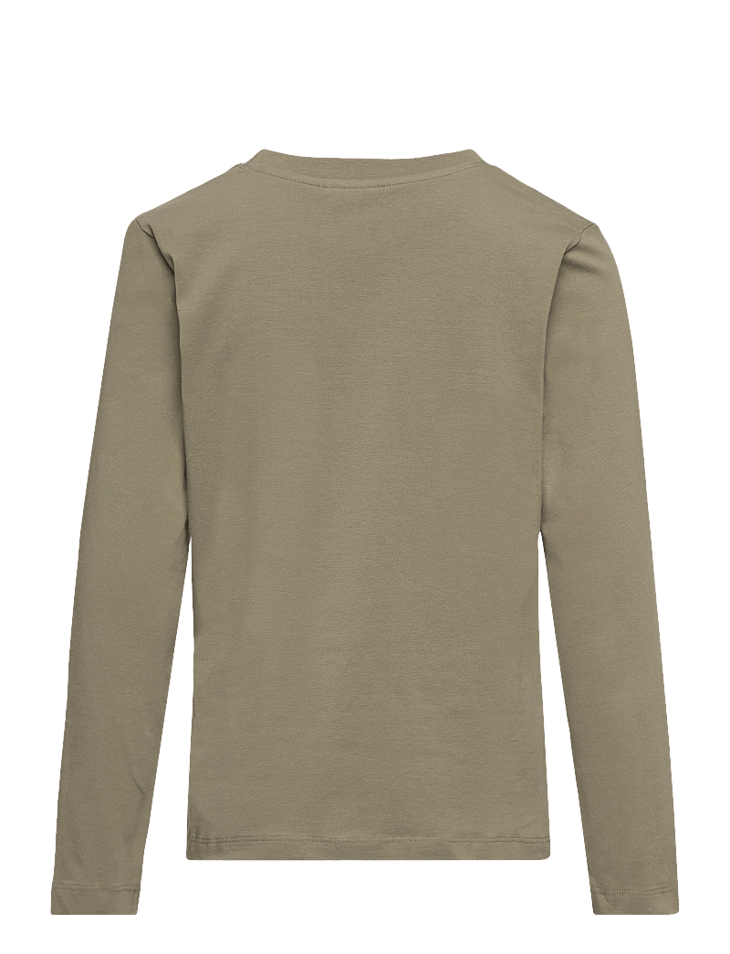 Minymo - T-shirt LS - långärmade t-shirts - deep lichen green - 1