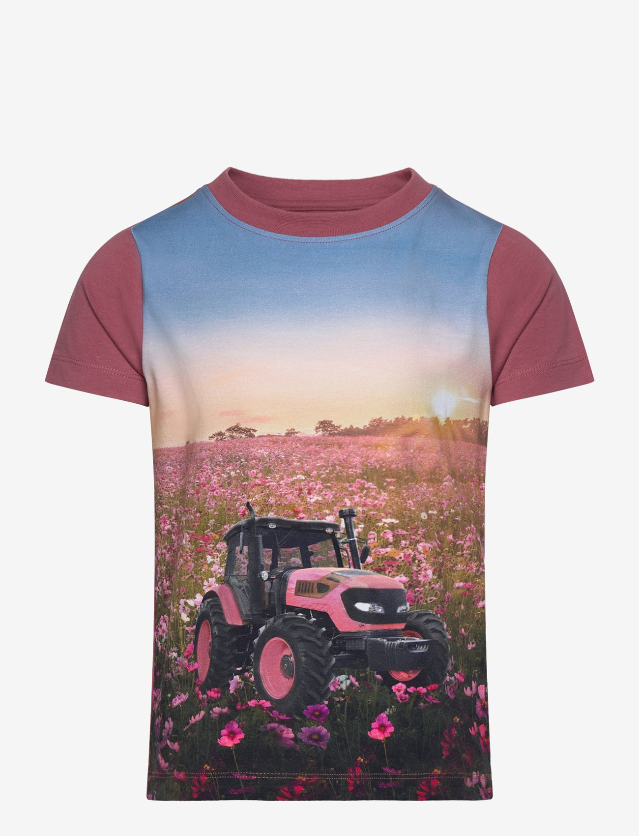 Minymo - T-shirt SS - deco rose - 0