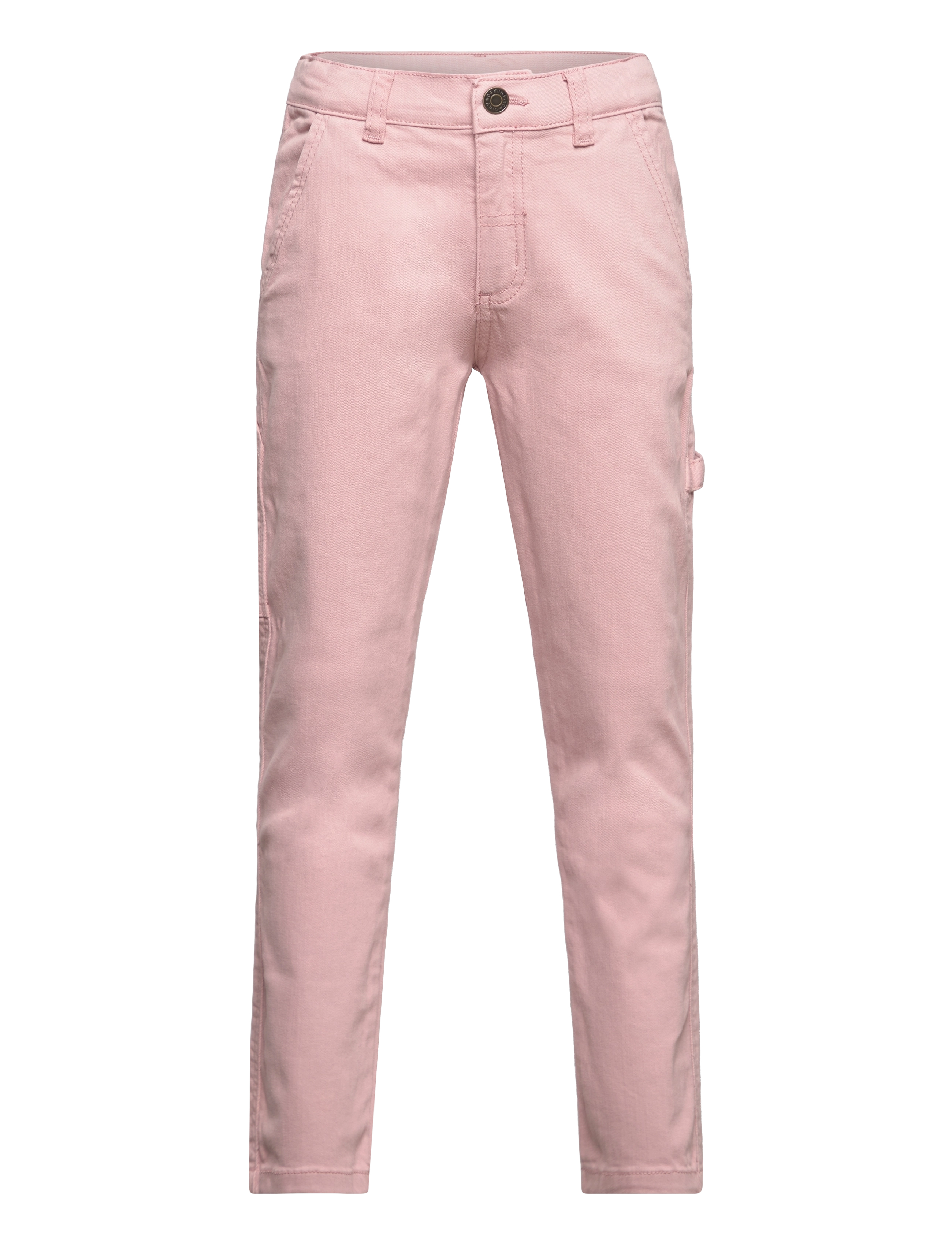 Minymo Cargo Pants, Børn, Slim Fit Cargo Bukser, Pink, Str: 110