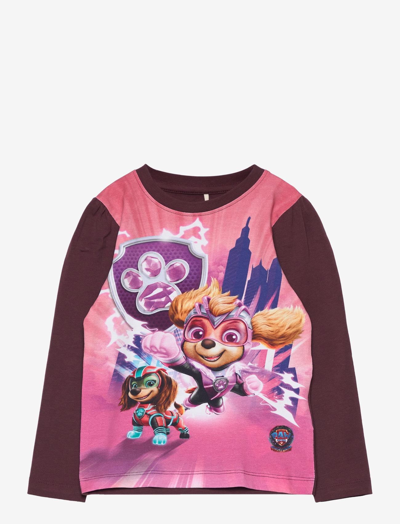 Minymo - T-shirt LS - catawba grape - 0