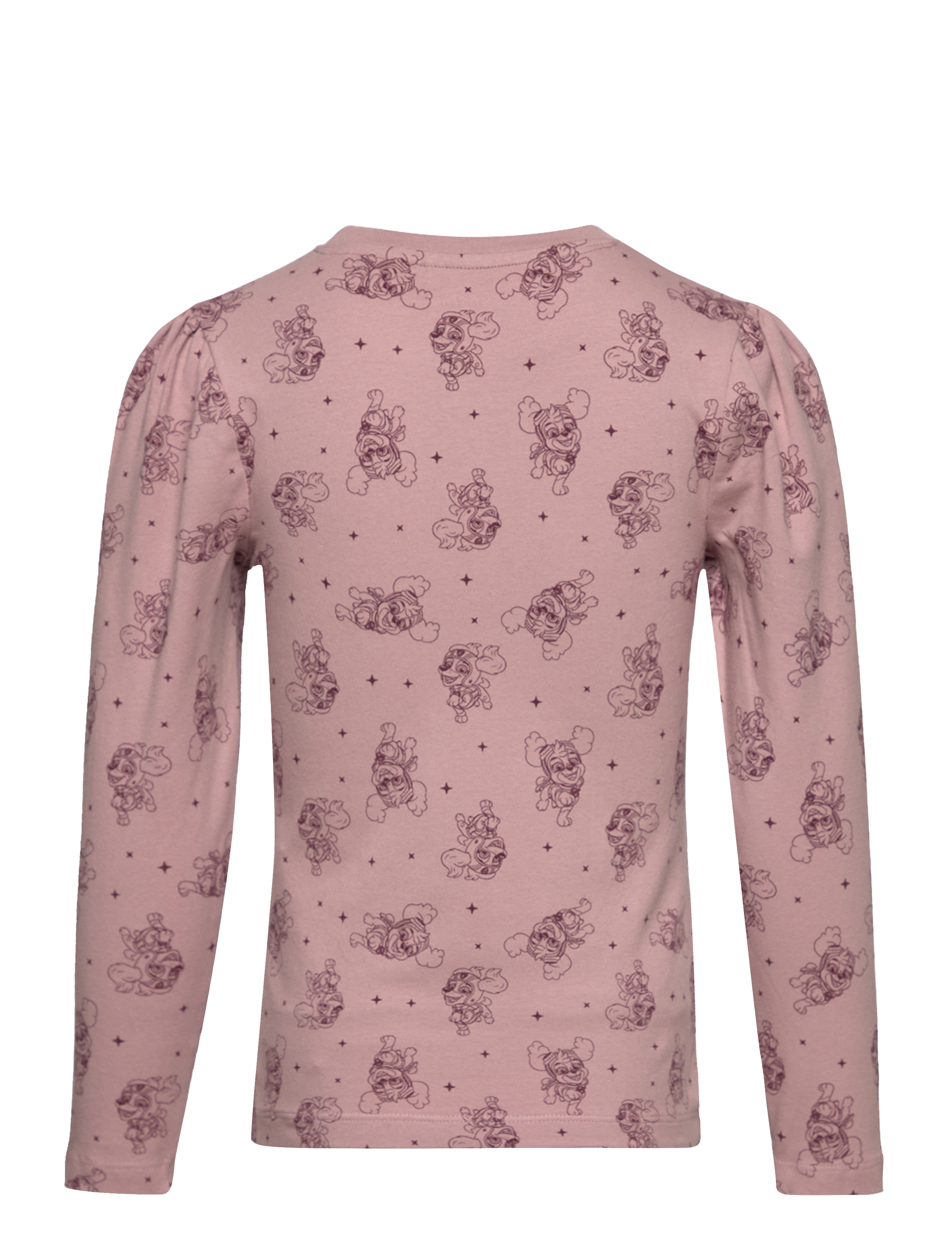 Minymo - T-shirt LS AOP - deauville mauve - 1