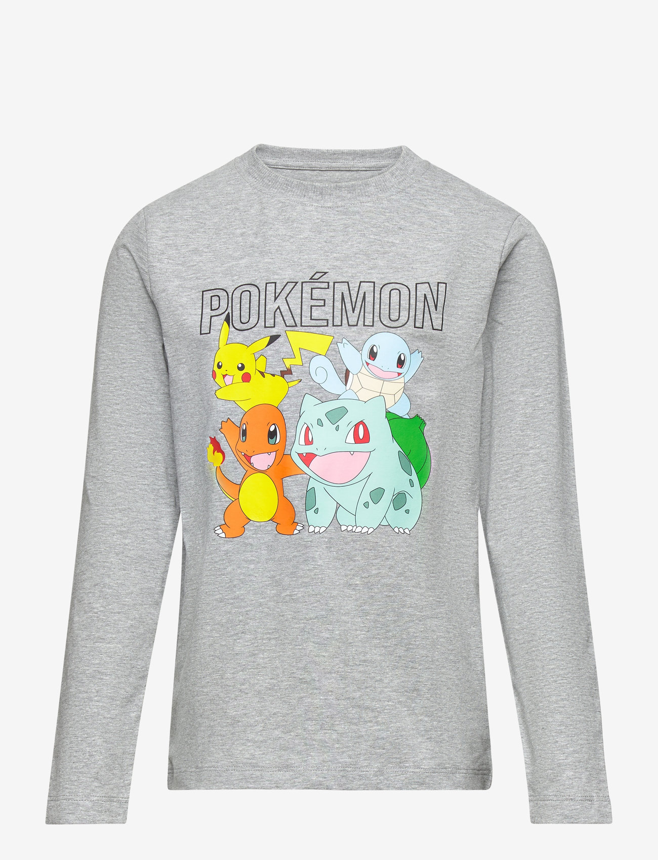 Minymo - T-shirt LS - light grey melange - 0
