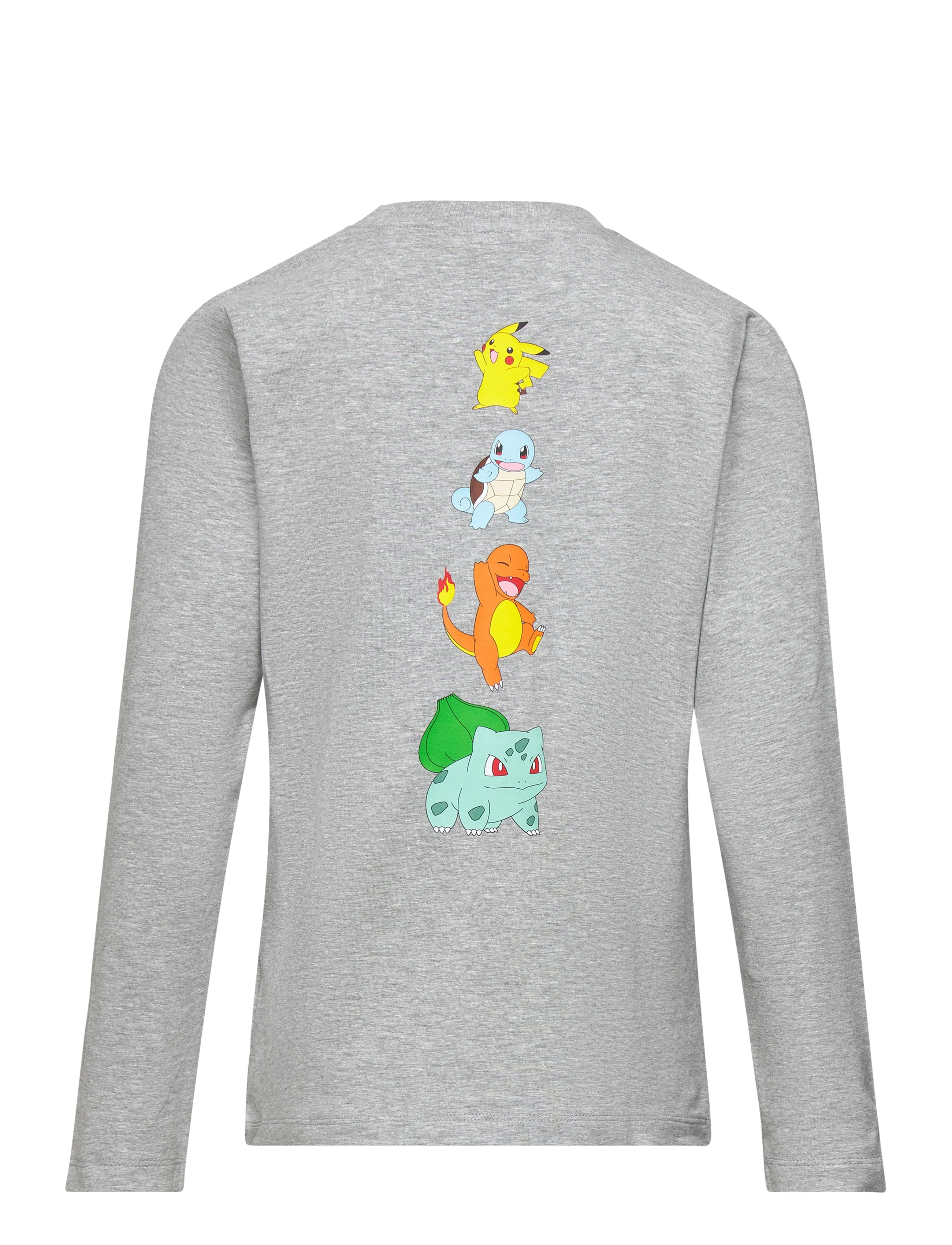 Minymo - T-shirt LS - light grey melange - 1