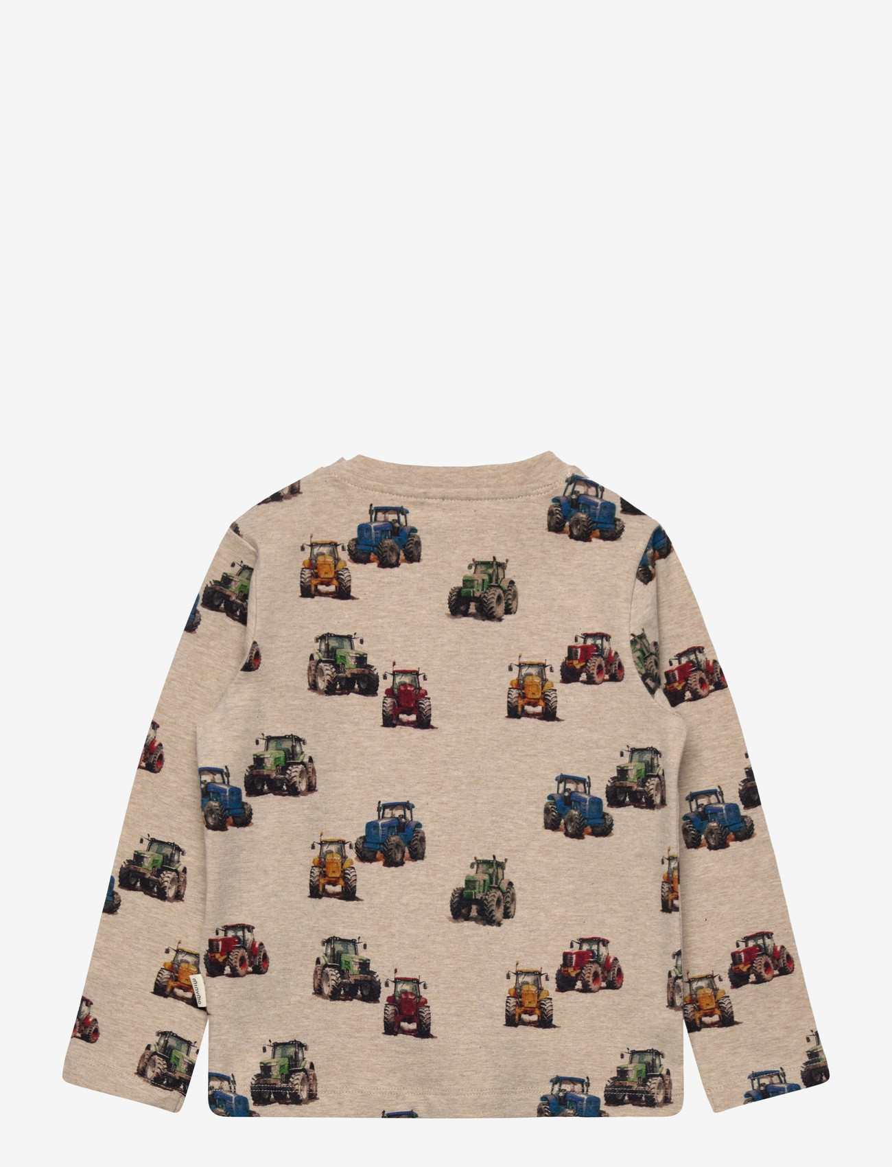 Minymo - T-shirt LS - langärmelig - beige melange - 1