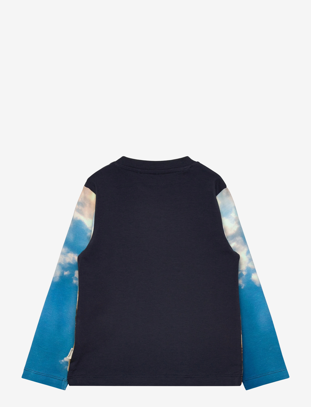 Minymo - T-shirt LS - long-sleeved t-shirts - blue nights - 1
