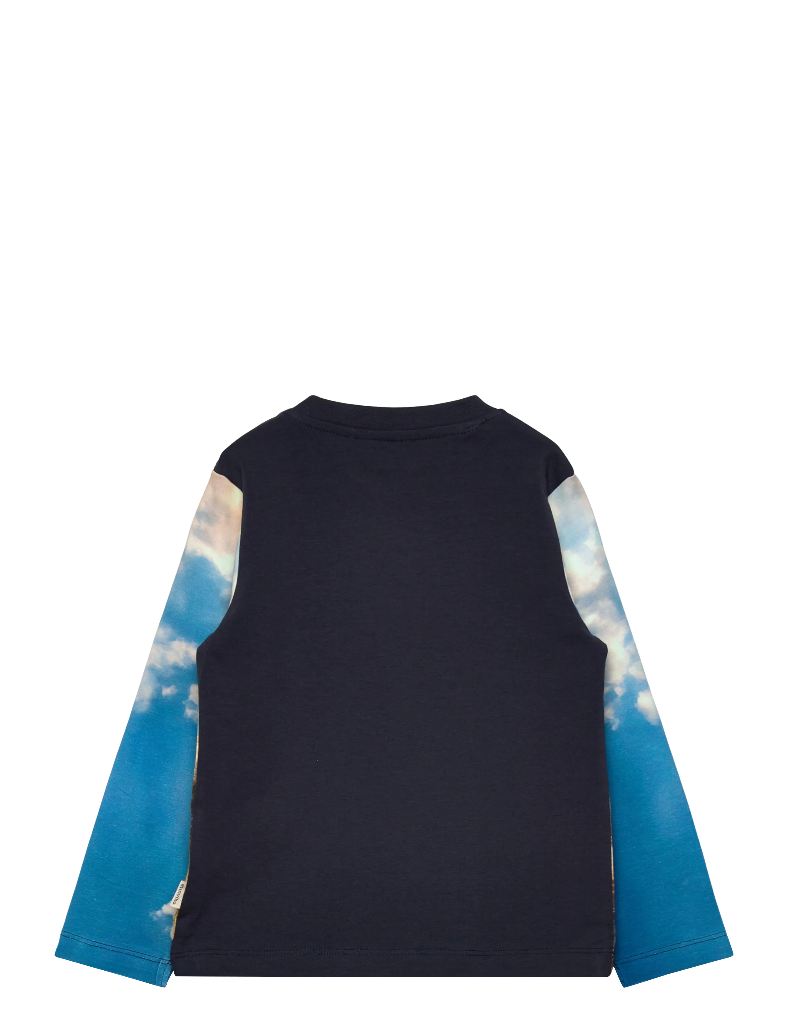 Minymo - T-shirt LS - long-sleeved t-shirts - blue nights - 1