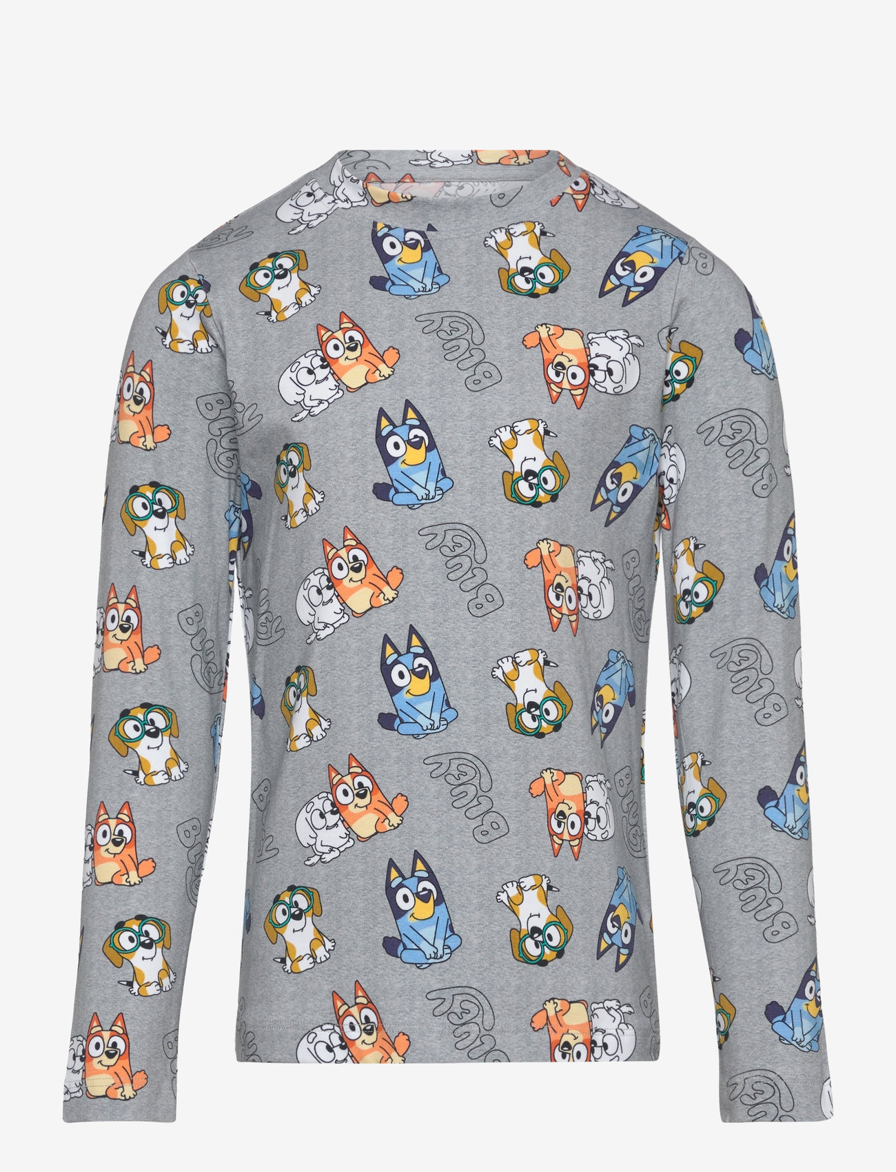 Minymo - T-shirt LS - efterårstøj - grey melange - 0