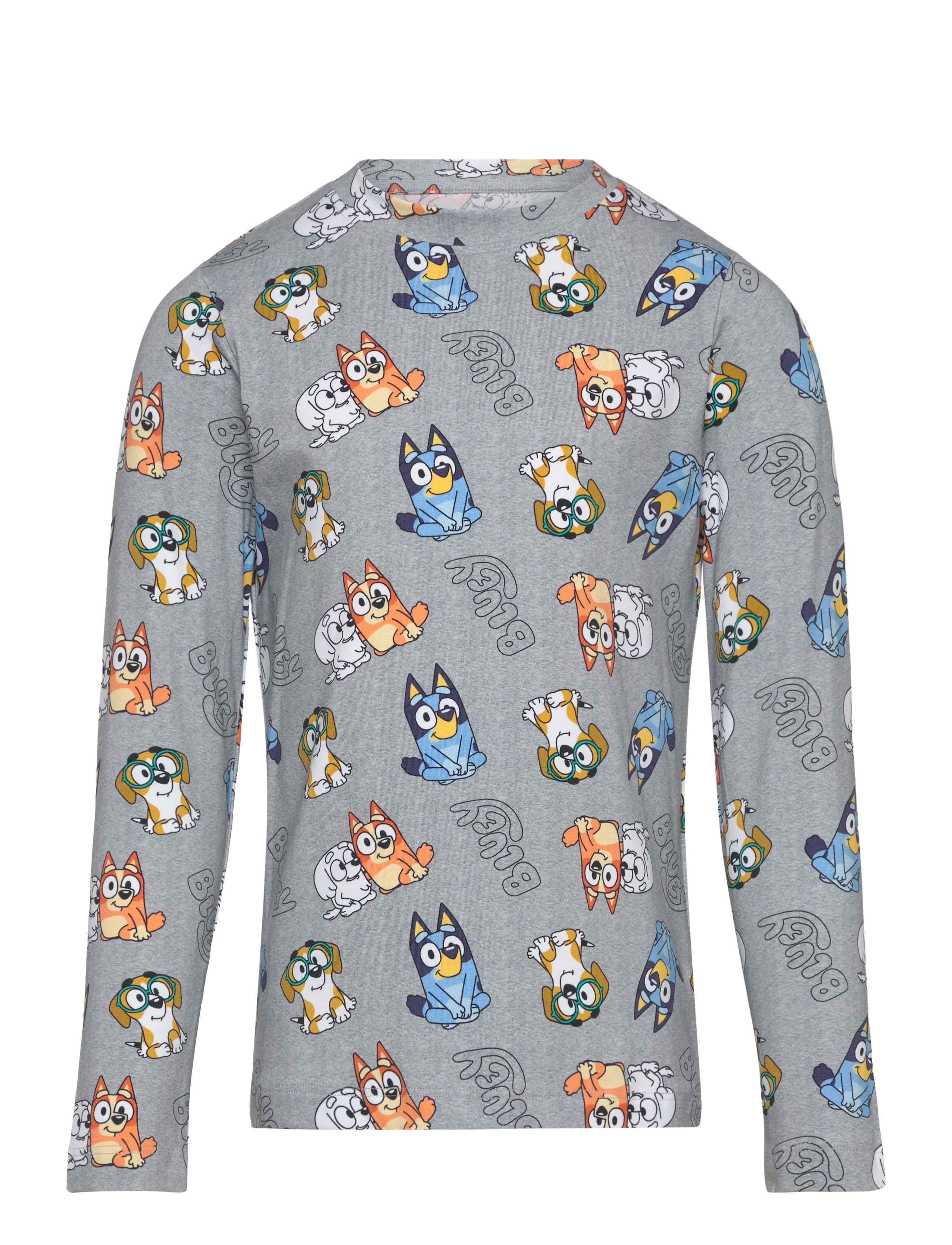 T-shirt LS - GREY MELANGE