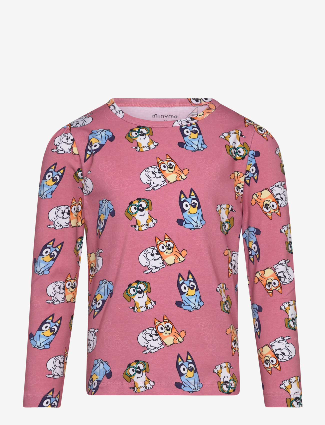 Minymo - T-shirt LS - langärmelig - slate rose - 0