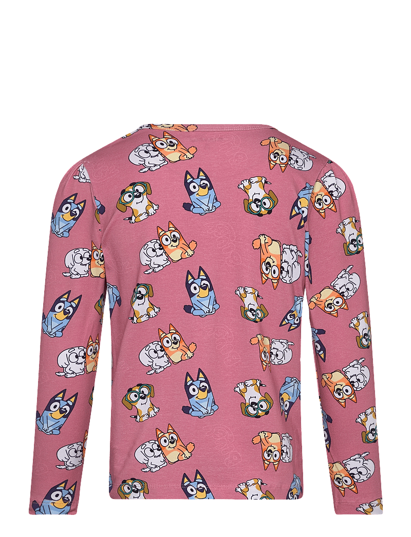 Minymo - T-shirt LS - langärmelig - slate rose - 1