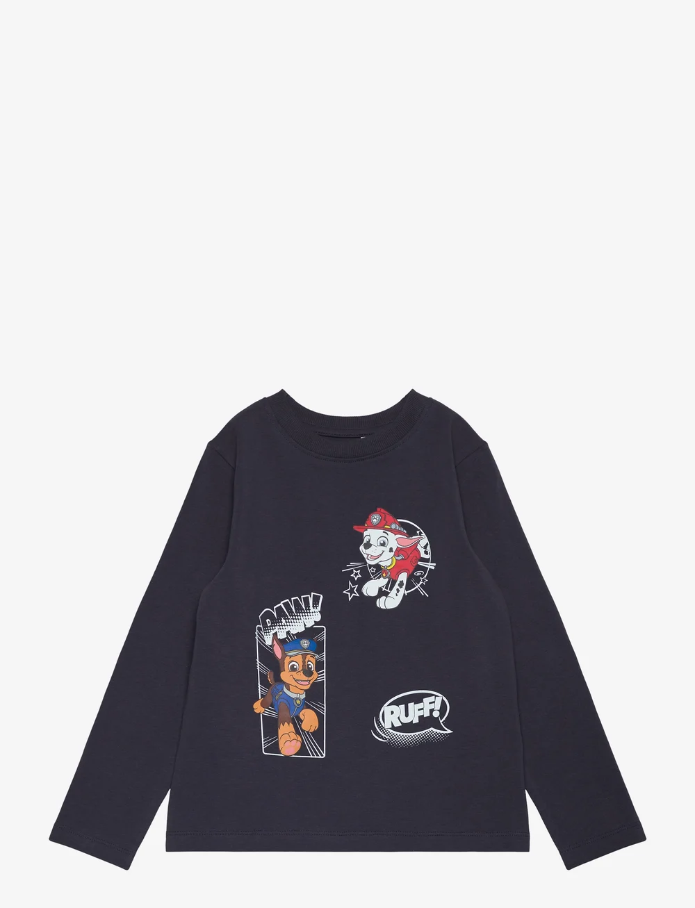 Minymo - T-shirt LS - långärmade t-shirts - parisian night - 0