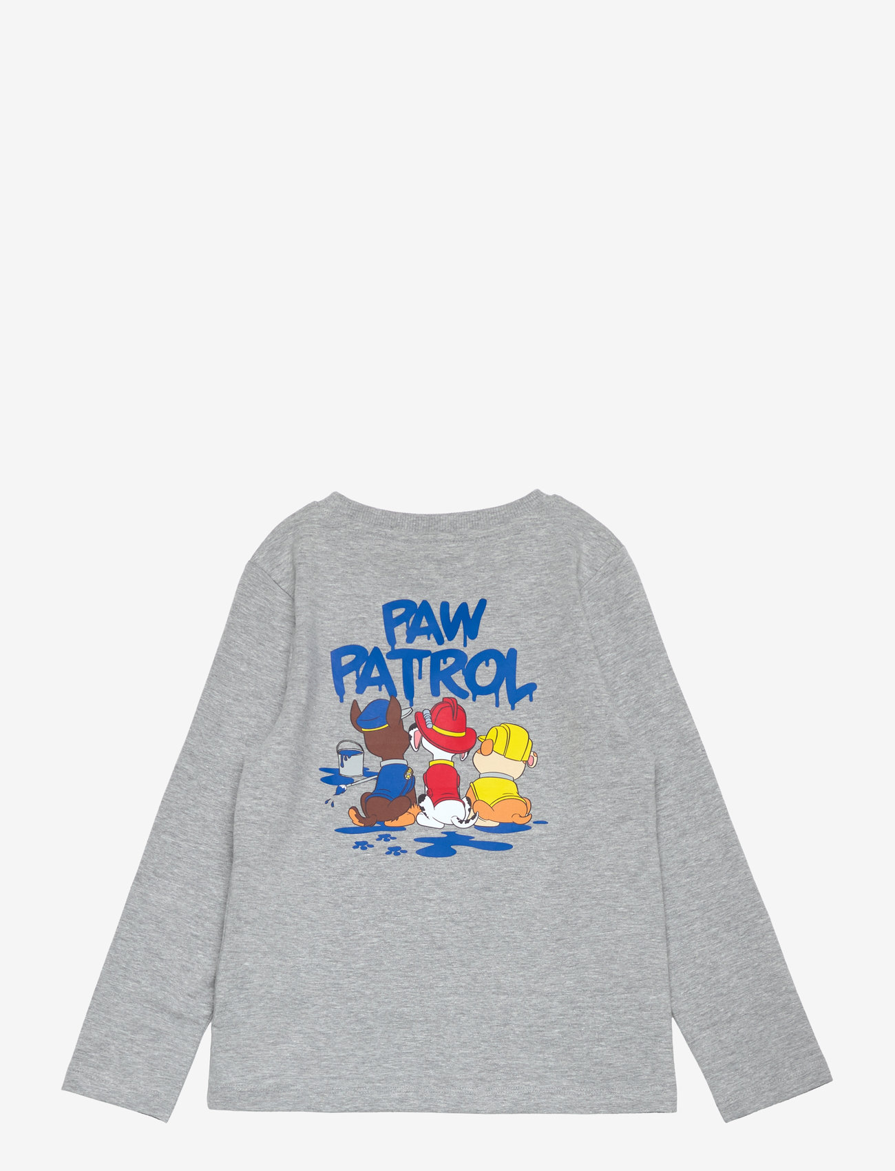 Minymo - T-shirt LS - odzież - grey melange - 1