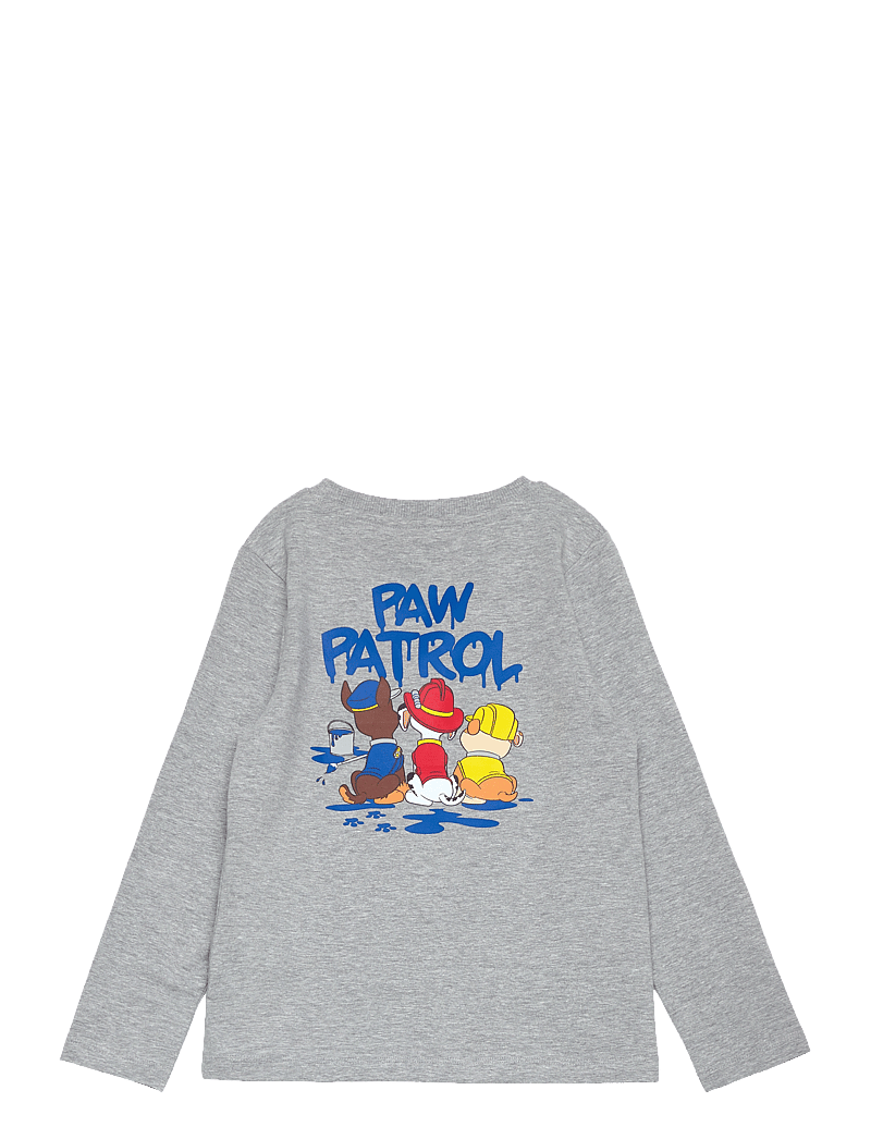 Minymo - T-shirt LS - pikkade varrukatega t-särgid - grey melange - 1